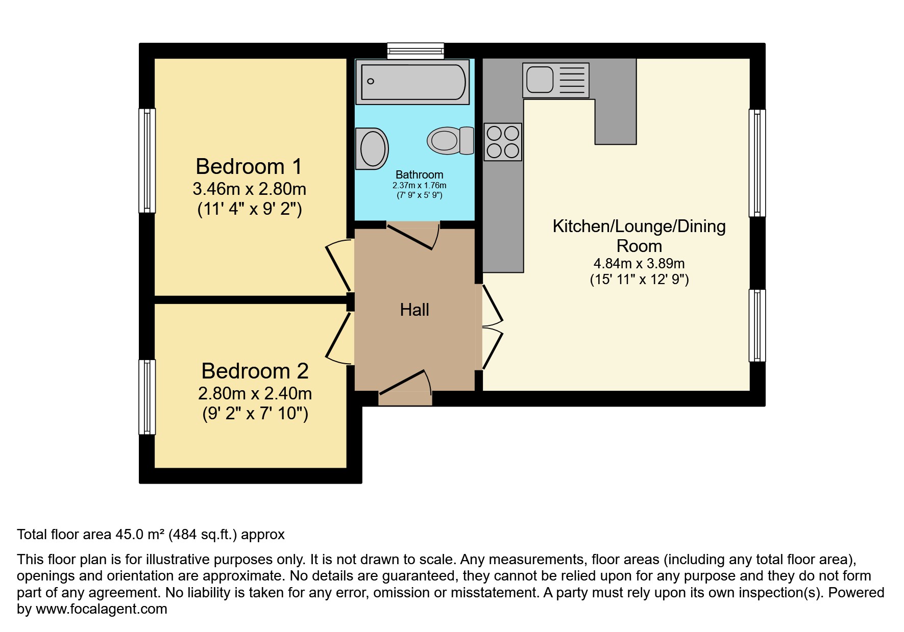 Floor plan of this Property