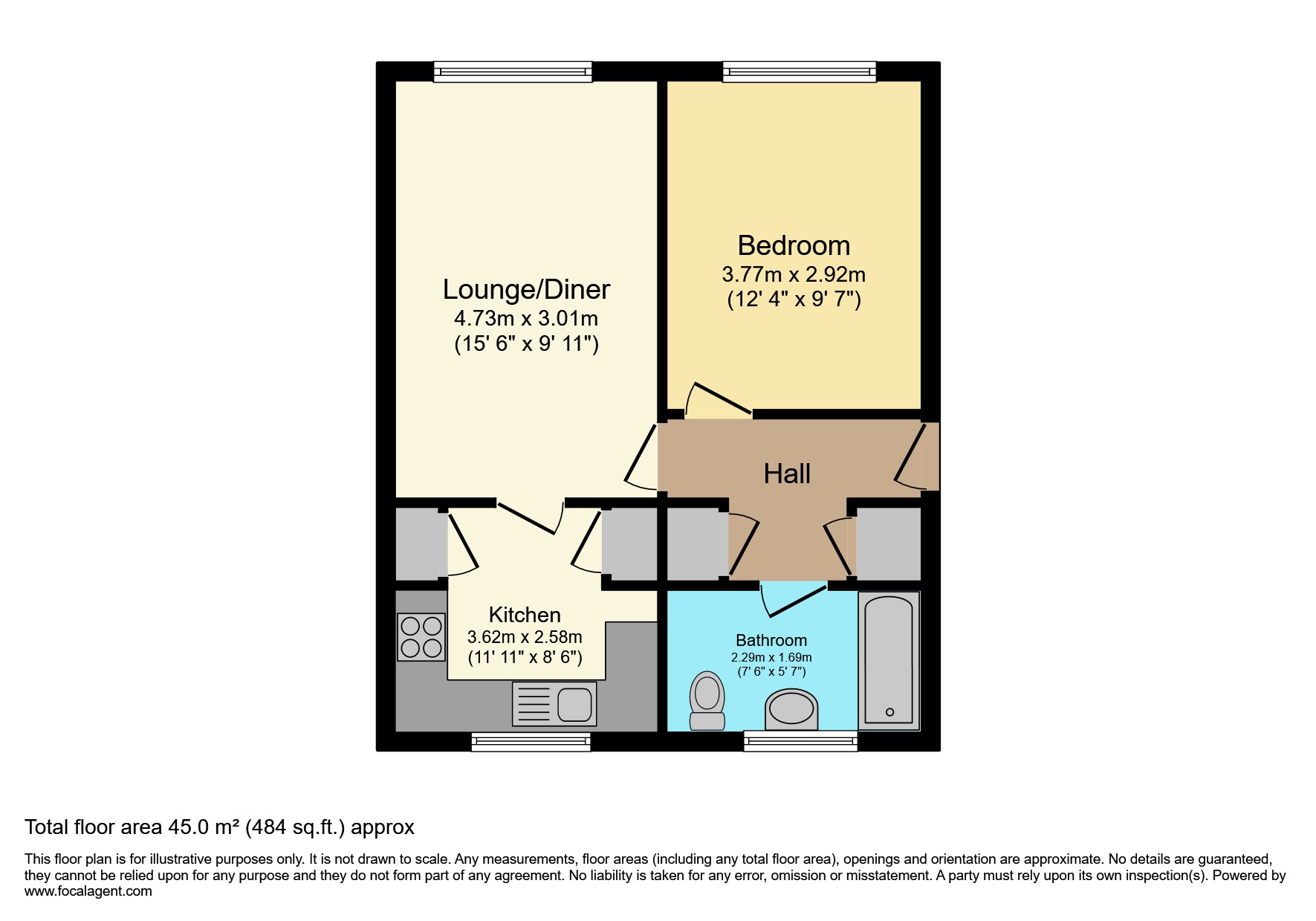Floor plan of this Property
