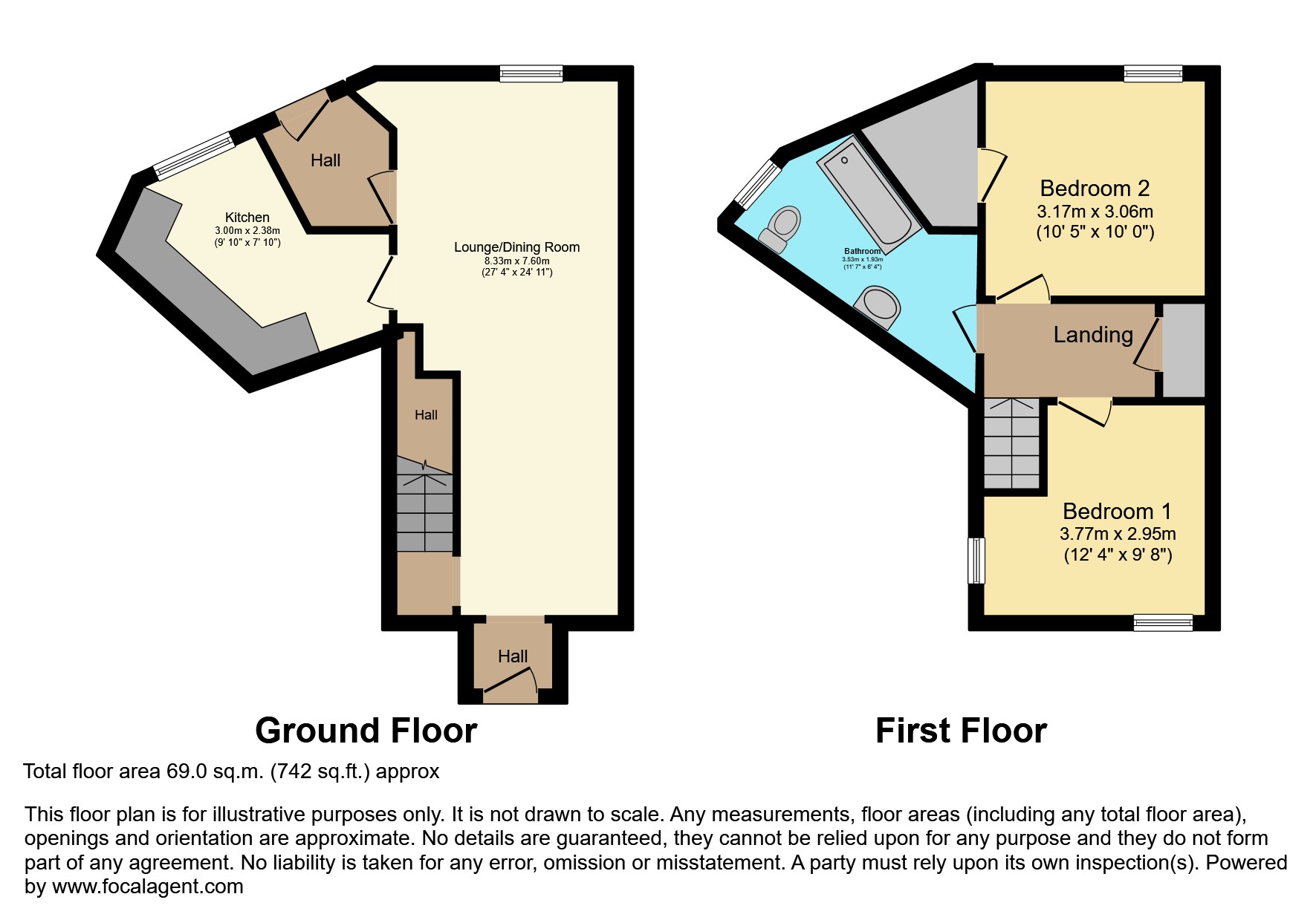 Floor plan of this Property