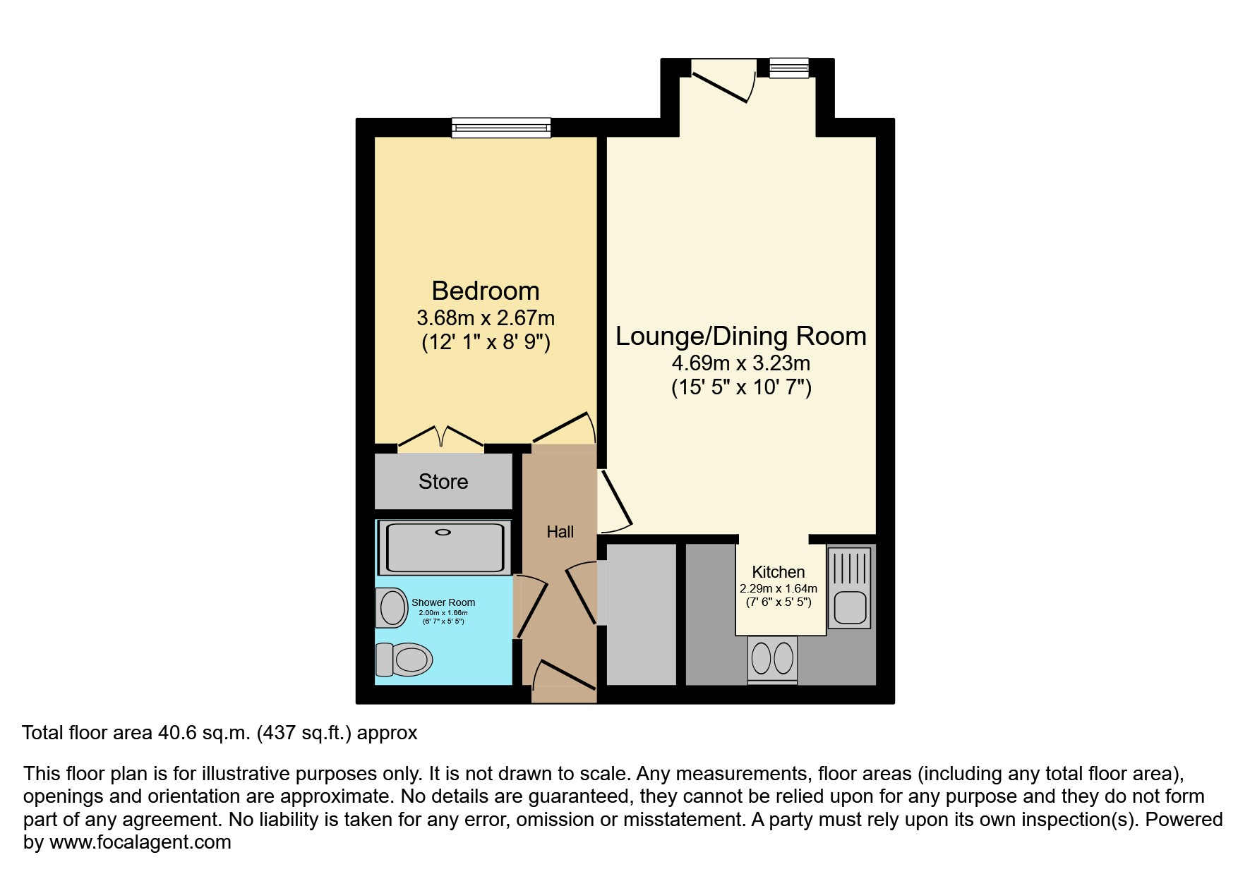 Floor plan of this Property