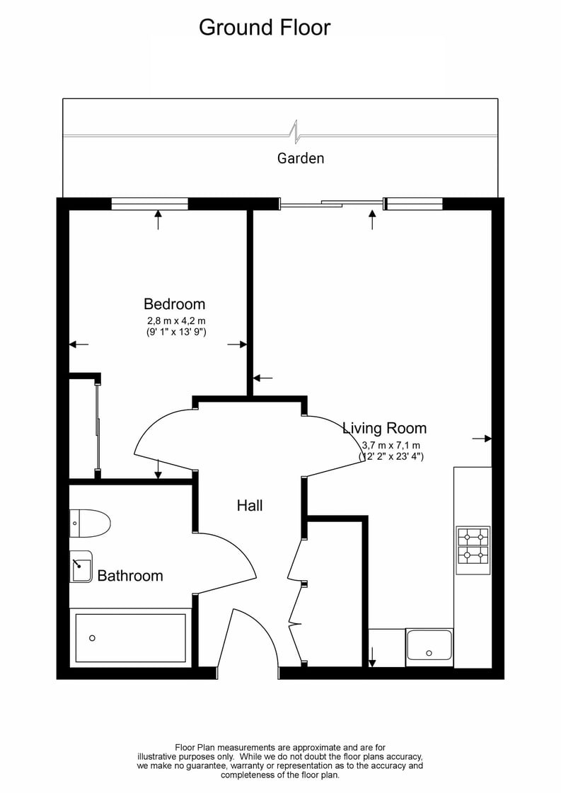 1 bedroom(s) apartment to sale in Ashton Reach, Surrey Quays, London-Floorplan