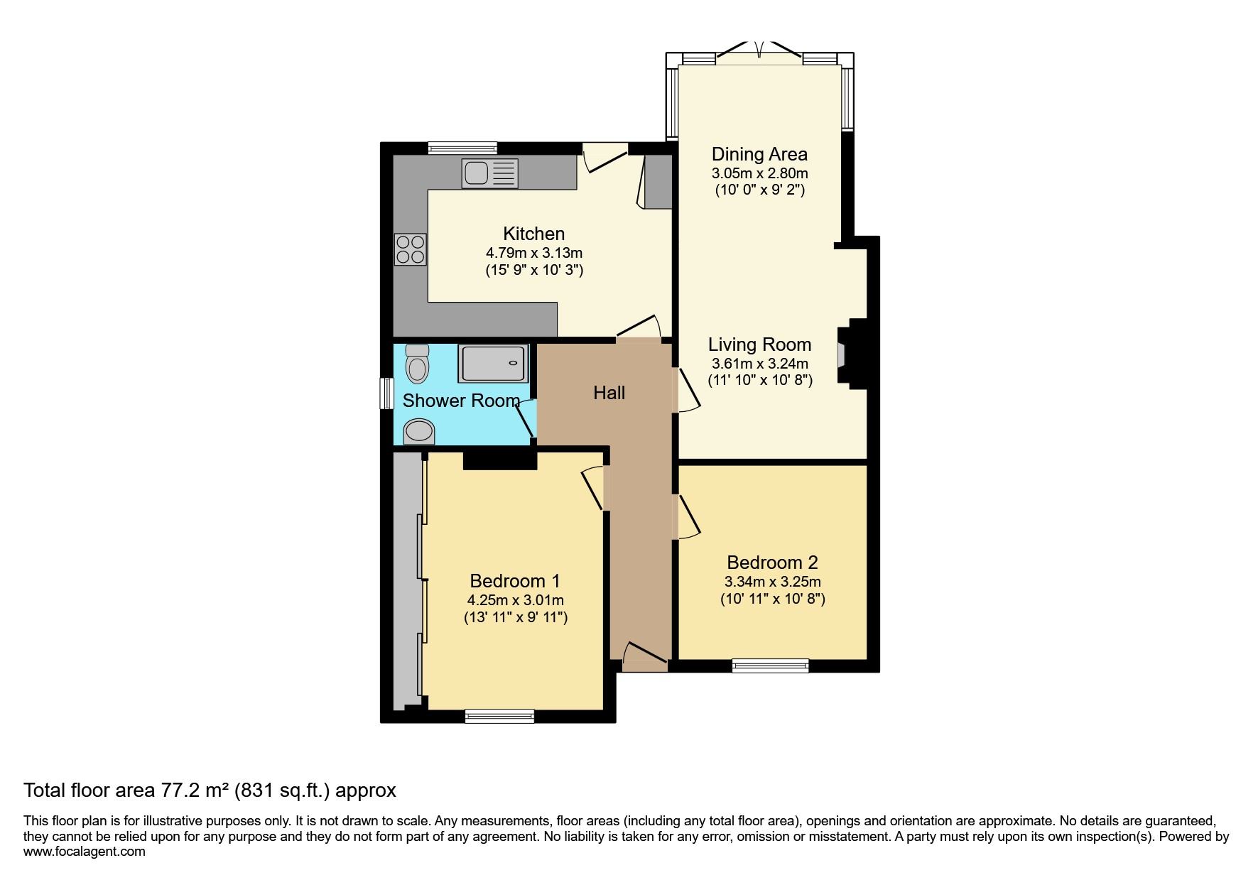 Floor plan of this Property