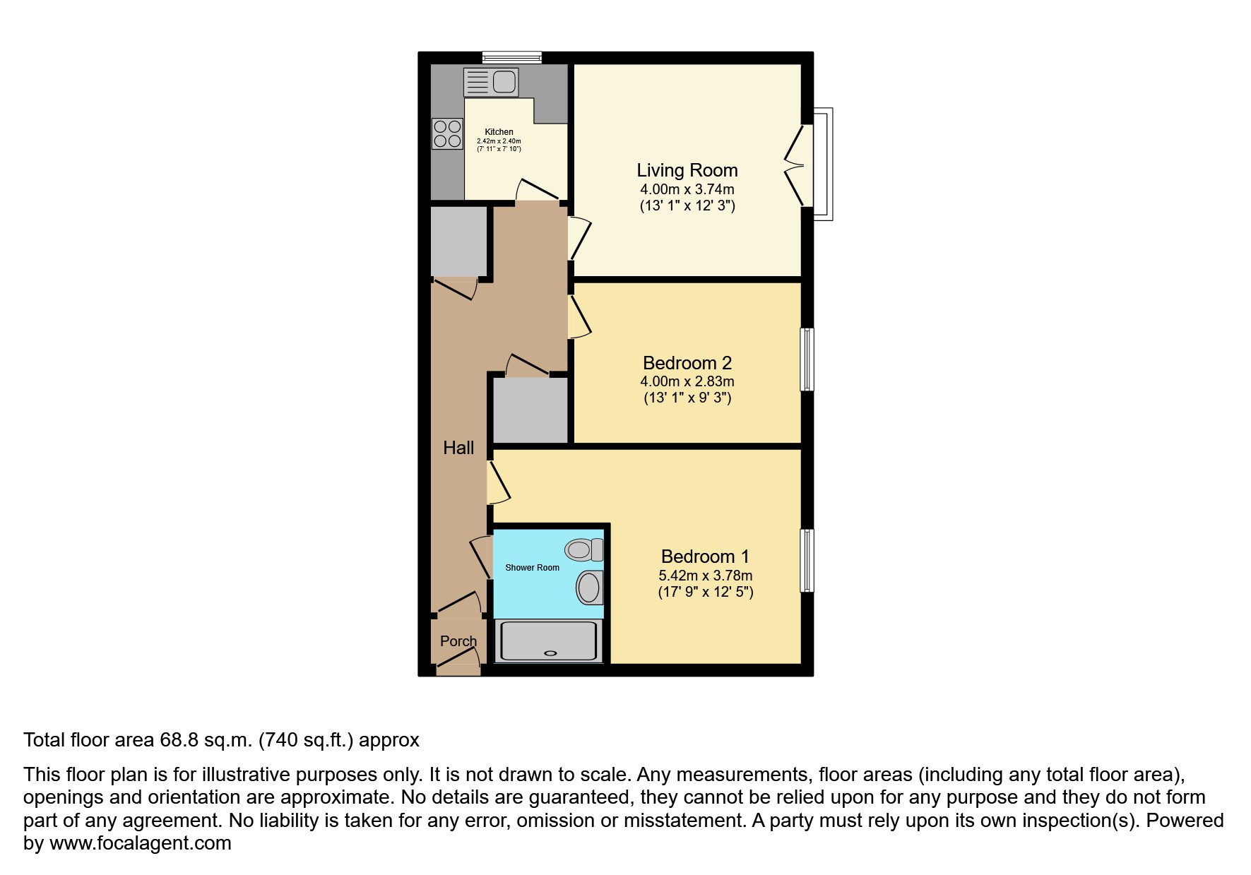 Floor plan of this Property