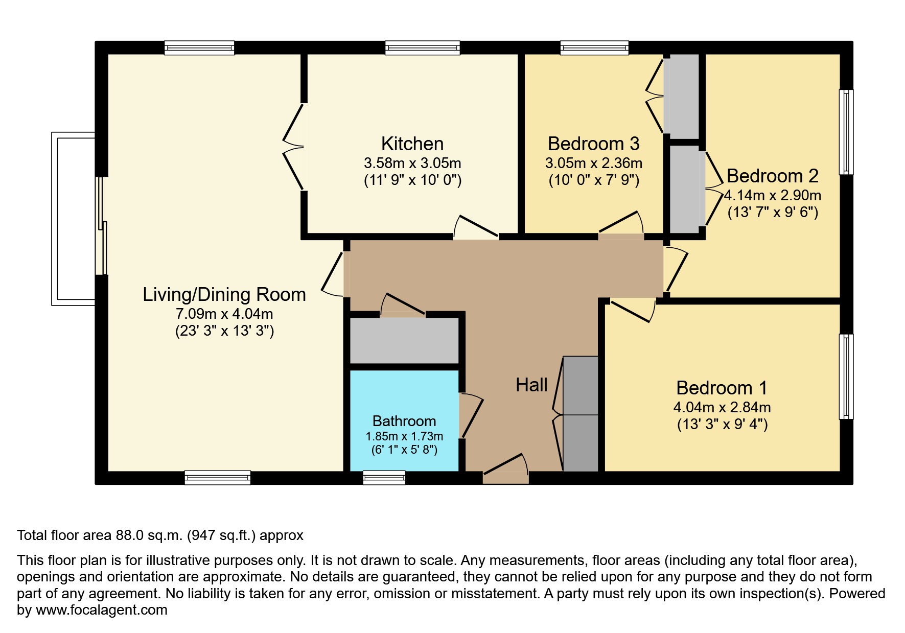 Floor plan of this Property