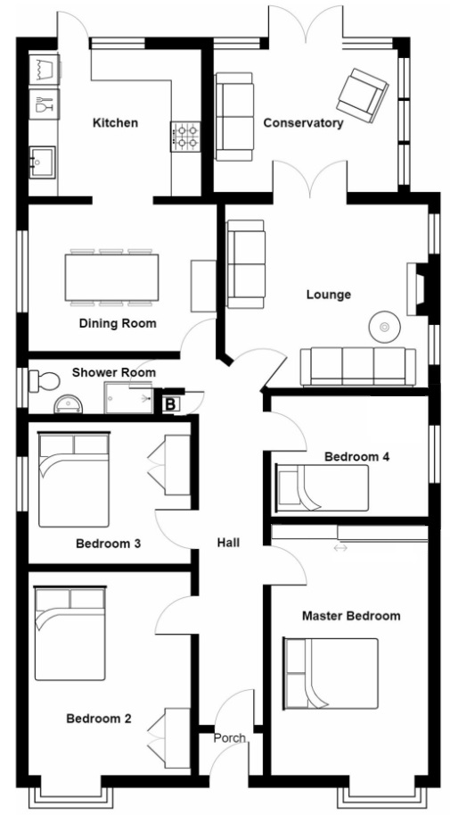 Floor plan of this Property