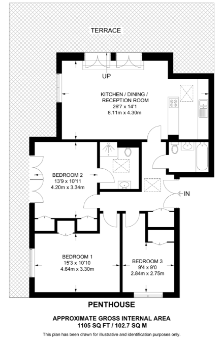 Floor plan of this Property
