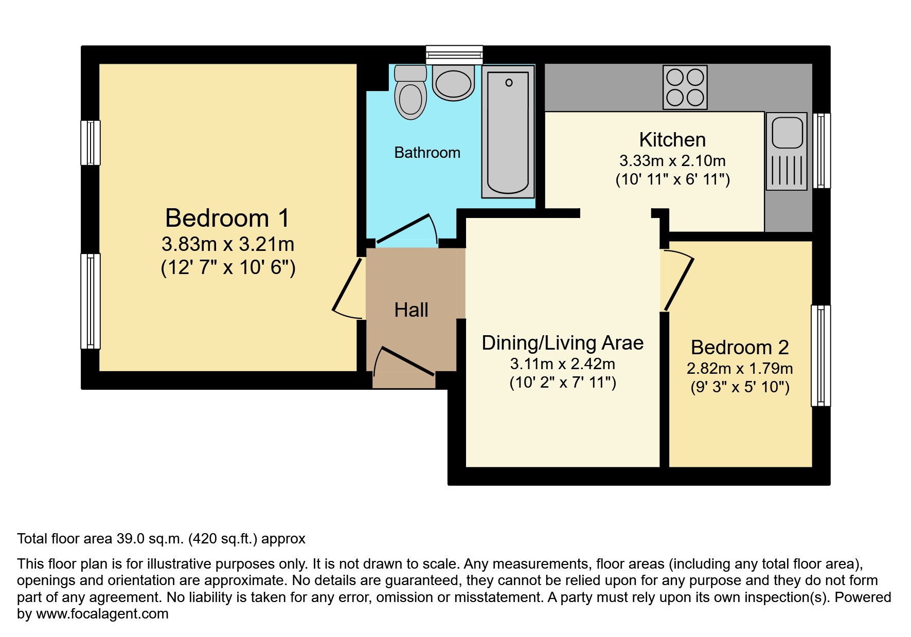 Floor plan of this Property