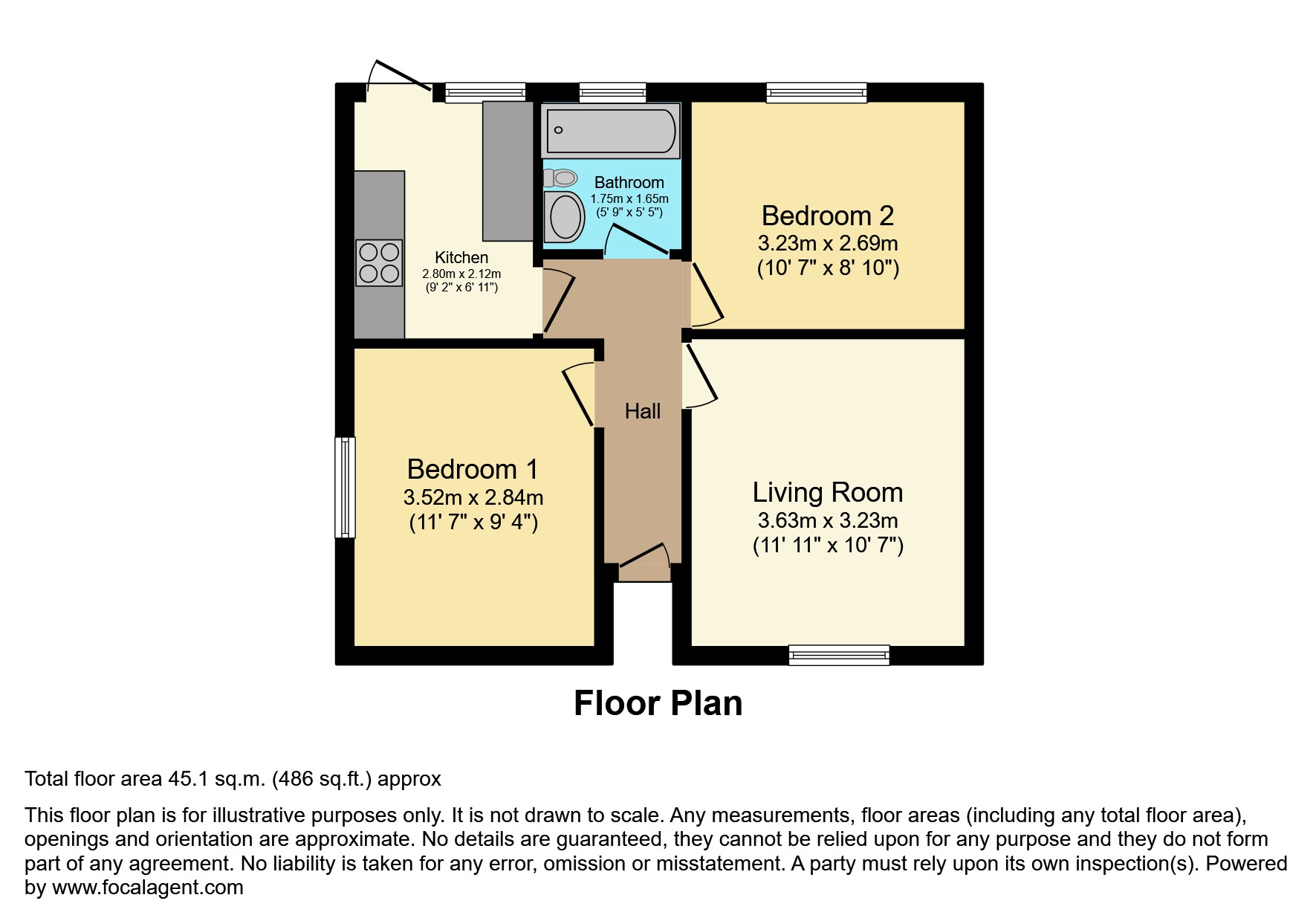Floor plan of this Property