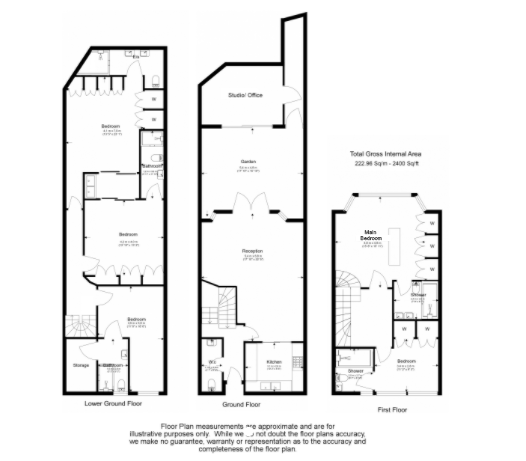 5 bedroom(s) house to sale in Cadogan Lane, Knightsbridge-Floorplan