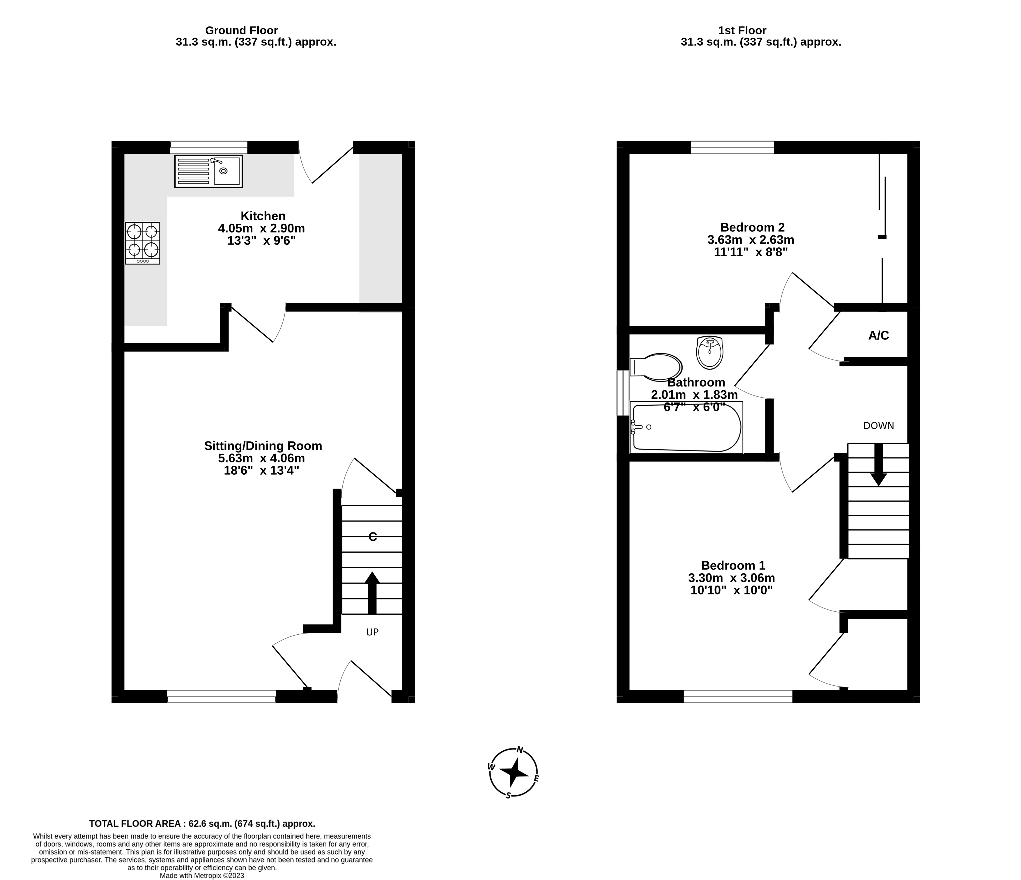 Floor plan of this Property