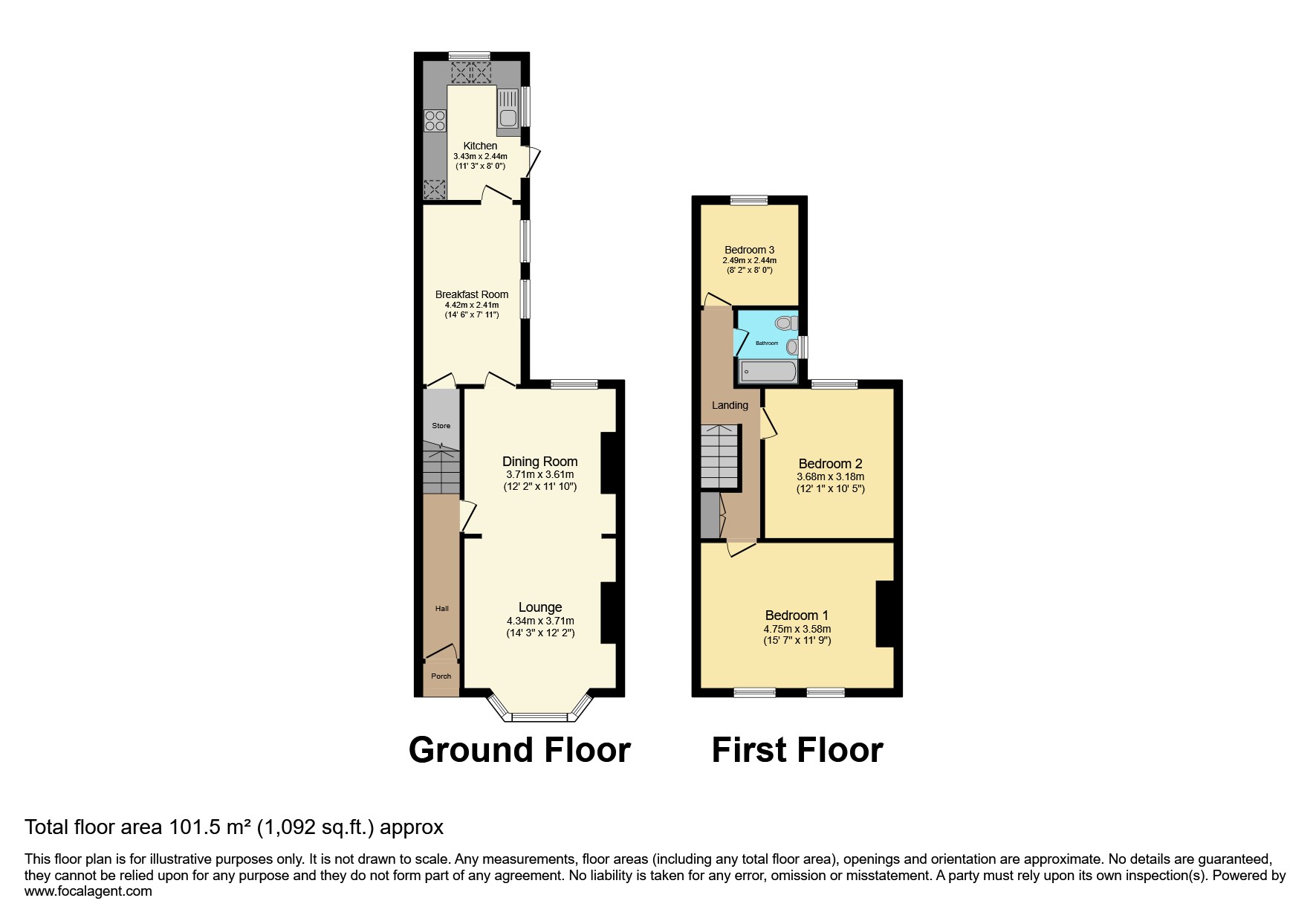 Floor plan of this Property