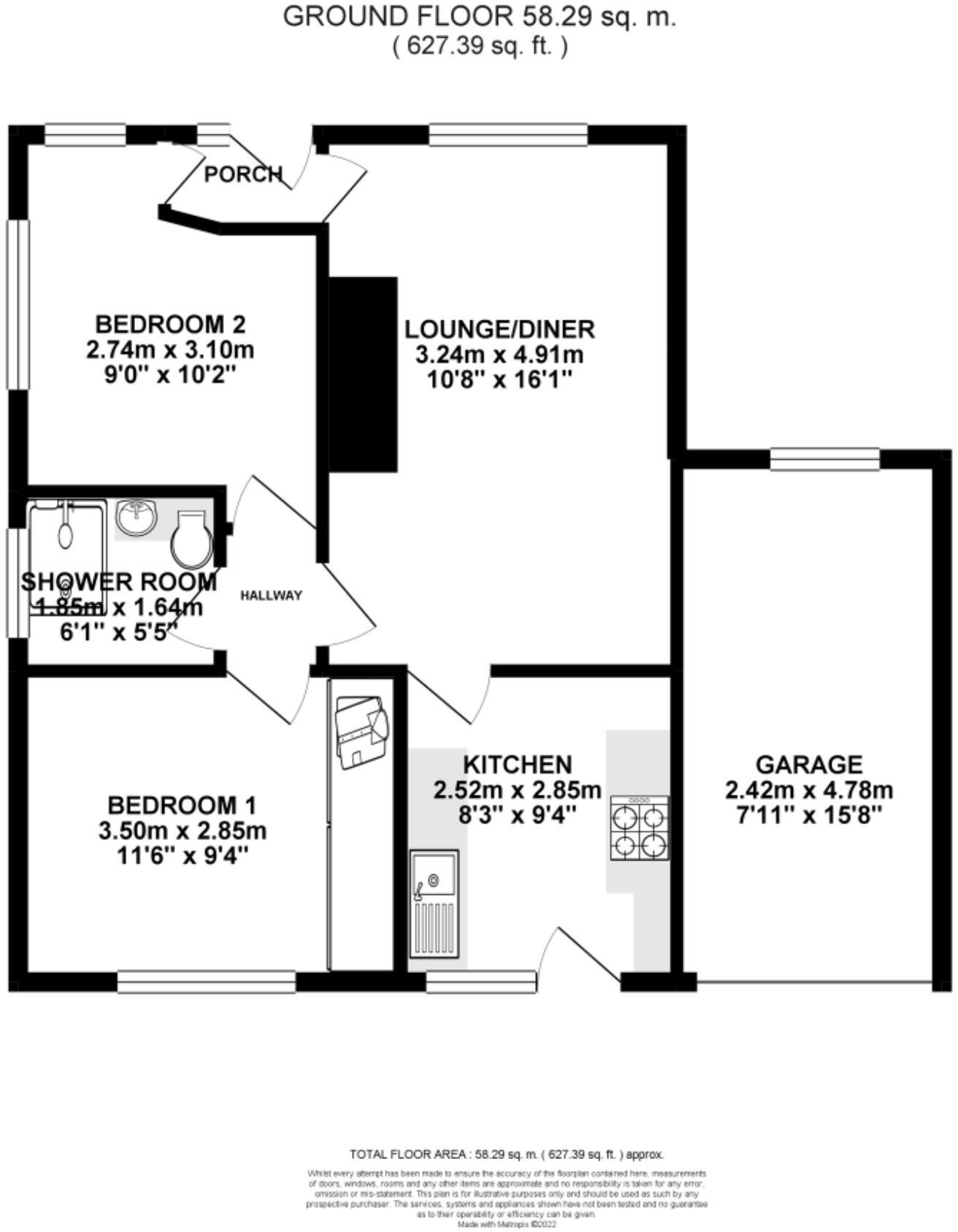 Floor plan of this Property