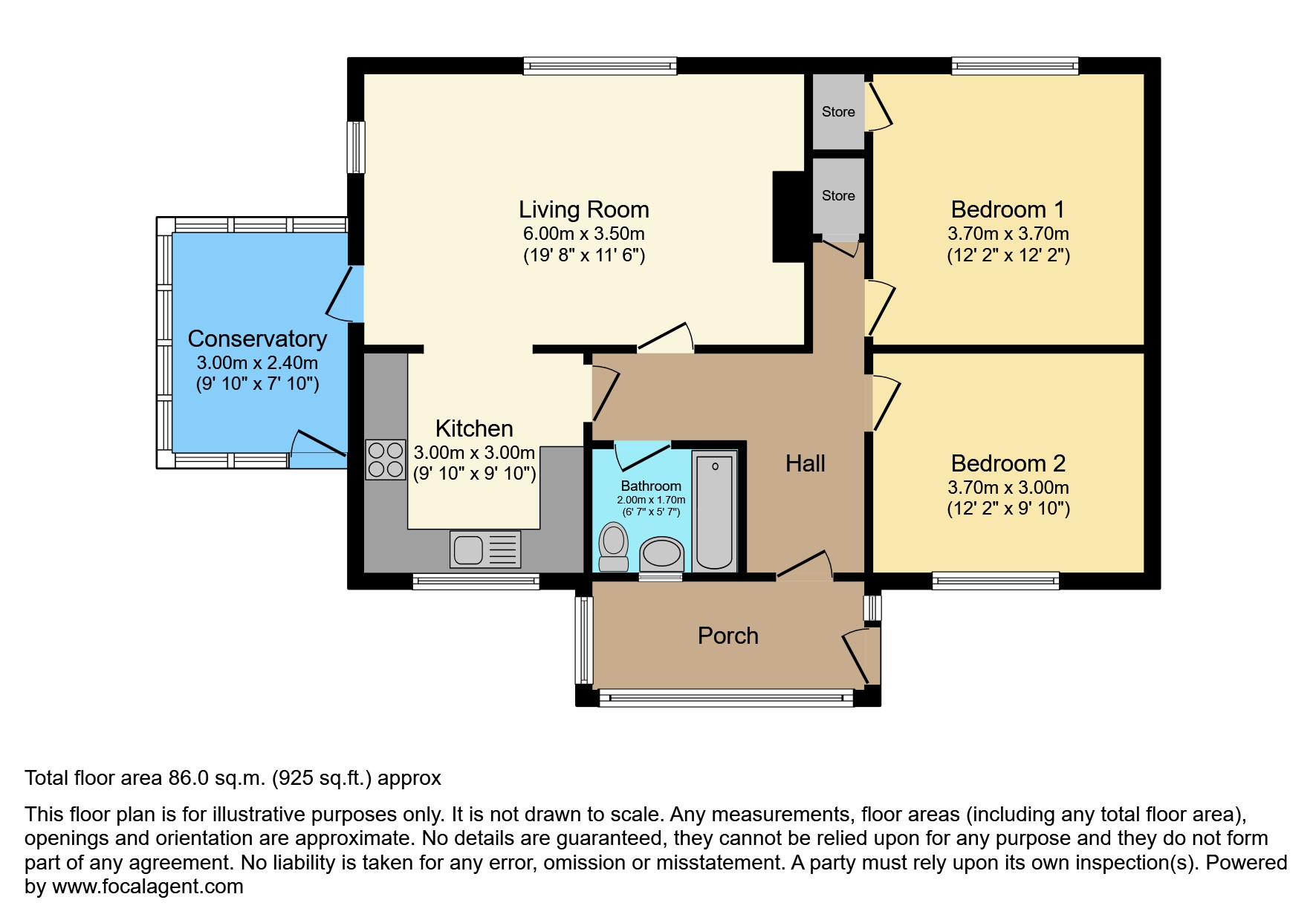 Floor plan of this Property