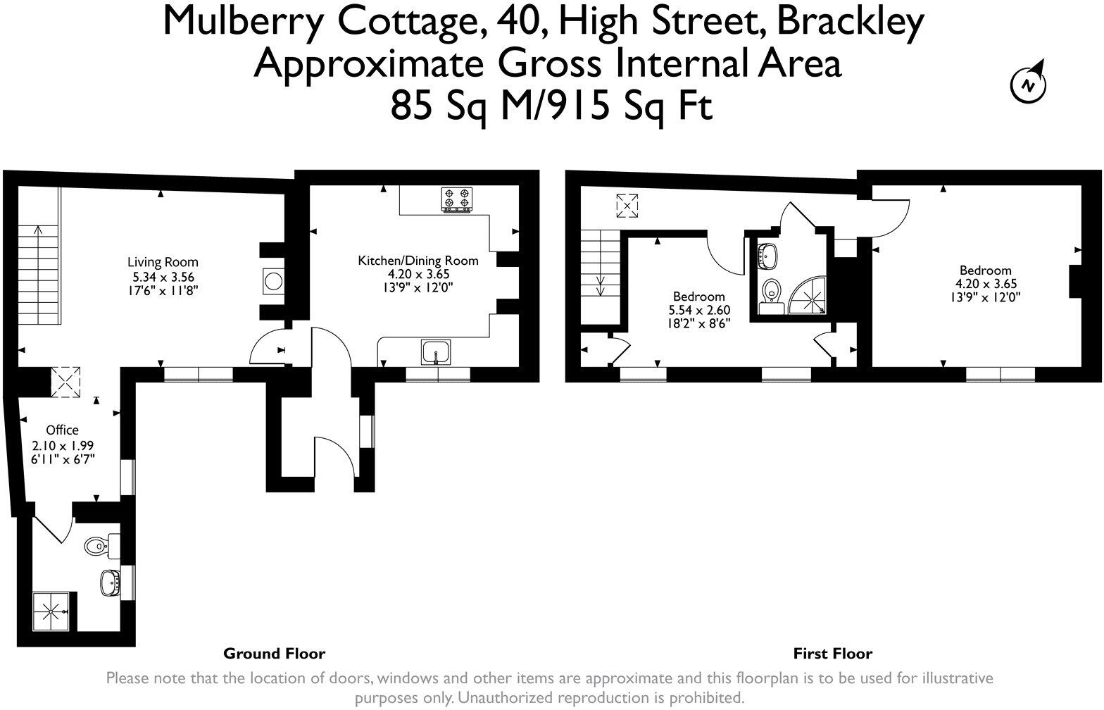 Floor plan of this Property