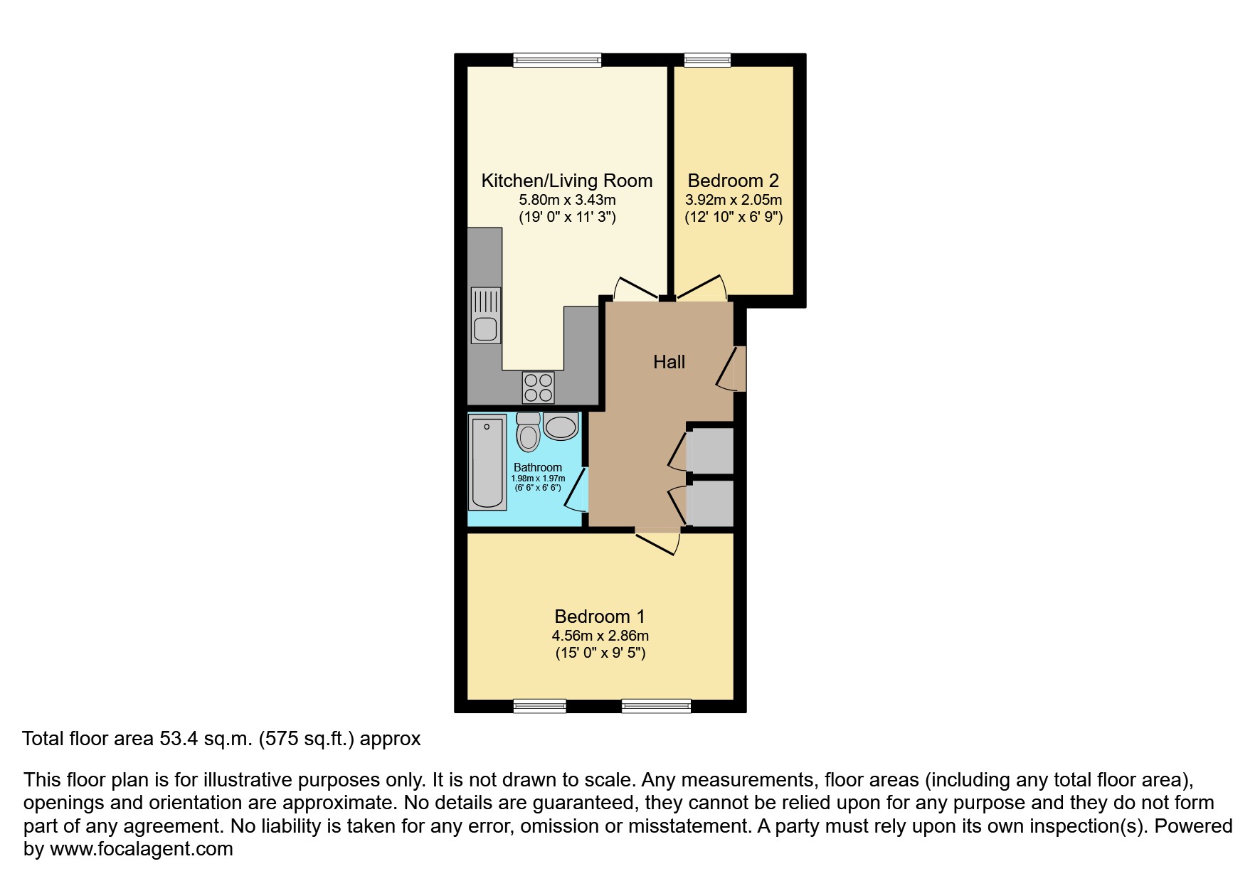 Floor plan of this Property