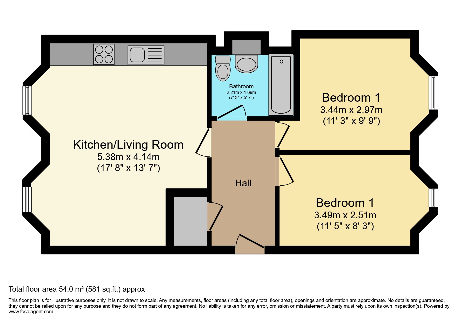 Floor plan of this Property