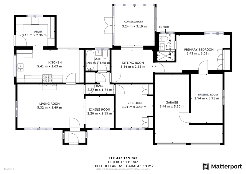 2 bedroom detached bungalow for sale, Kestrel Drive, Rossington