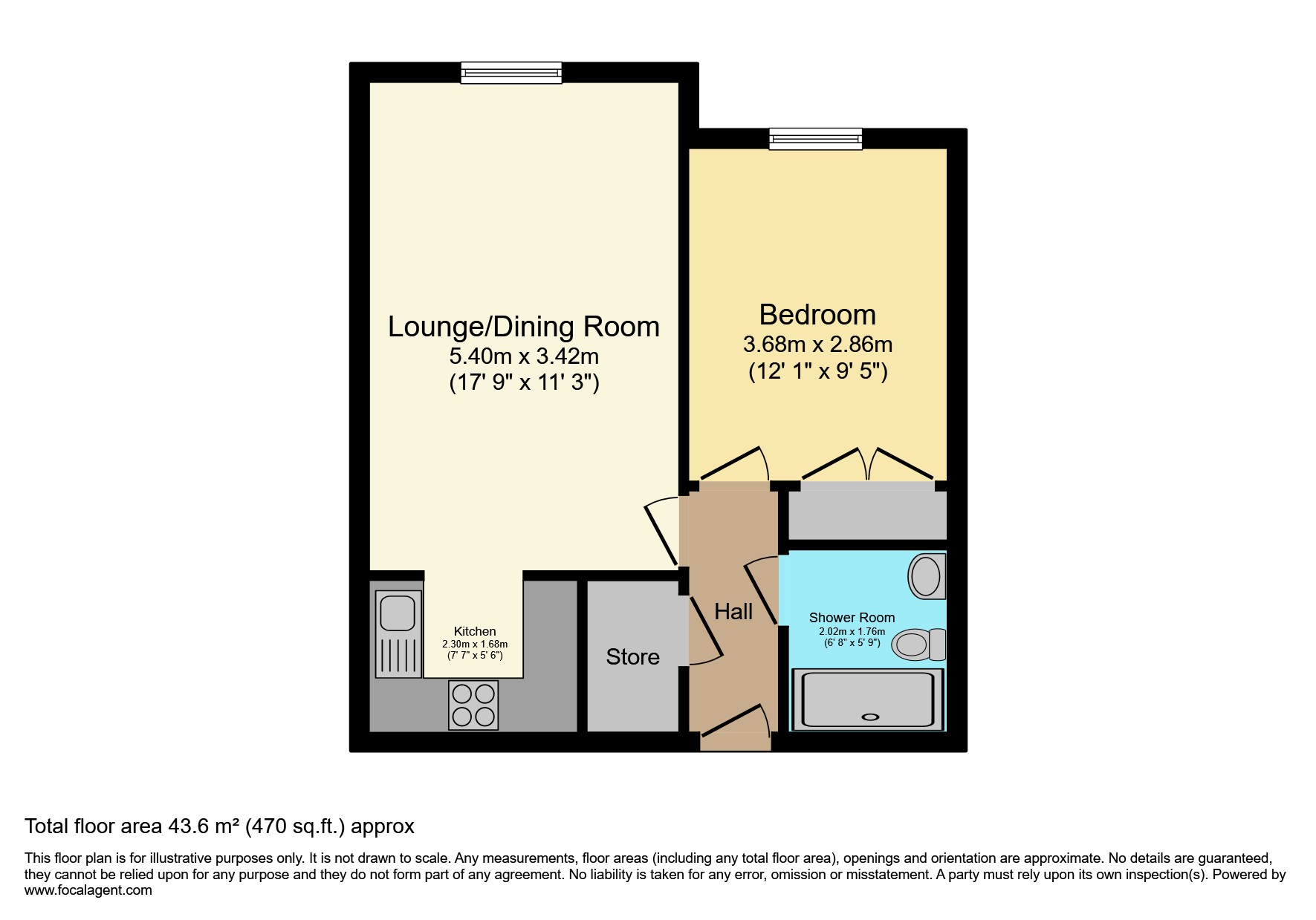 Floor plan of this Property