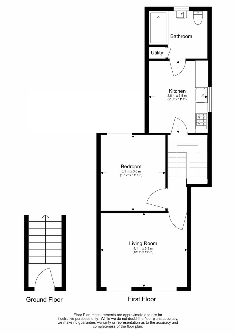 1 bedroom(s) apartment to sale in Knox Road, Forest Gate, London-Floorplan