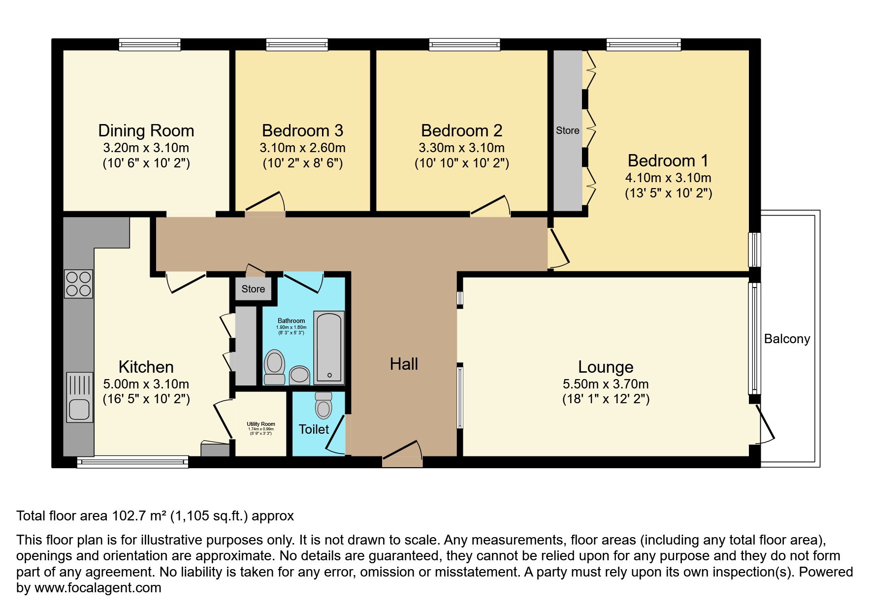 Floor plan of this Property