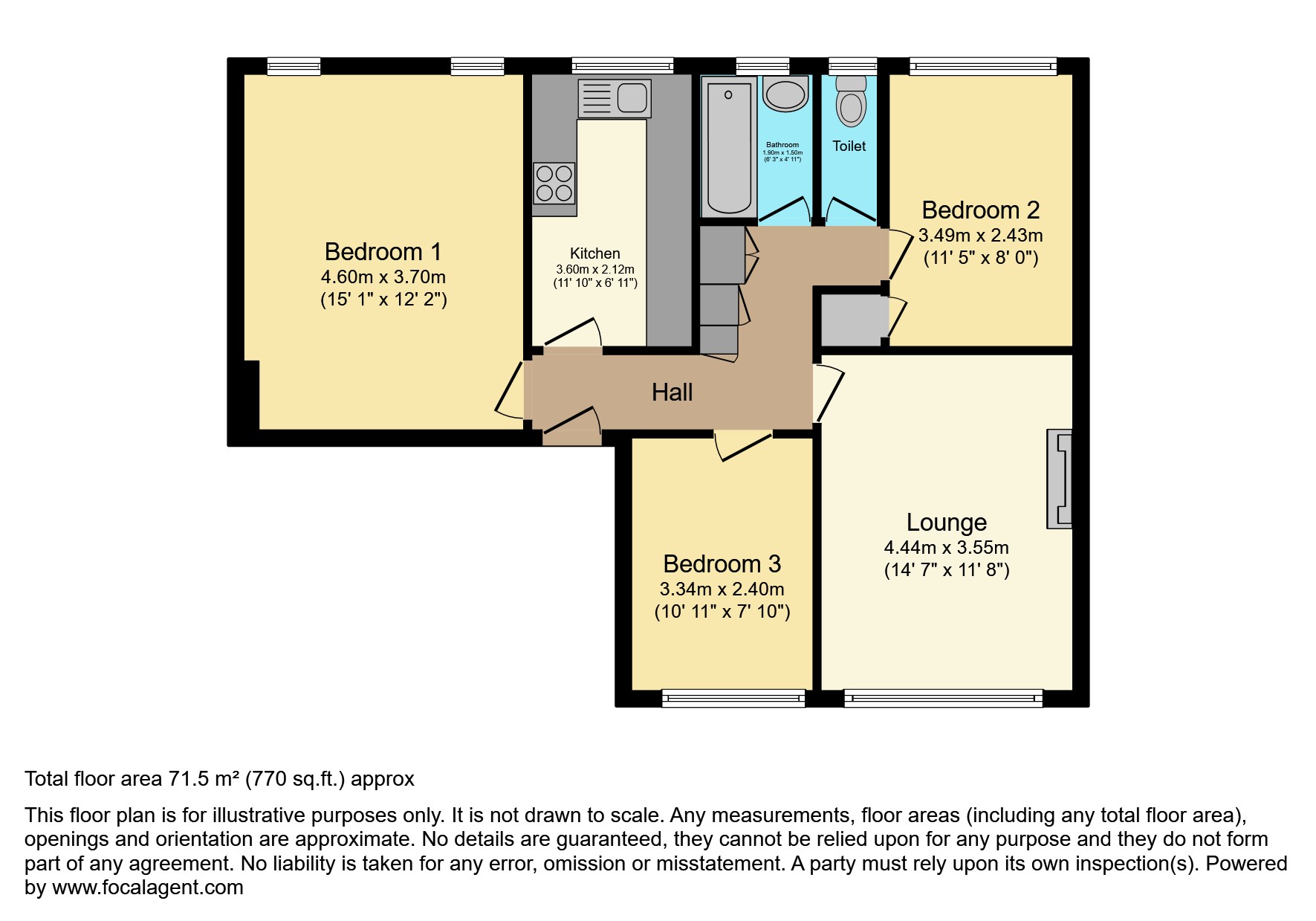 Floor plan of this Property
