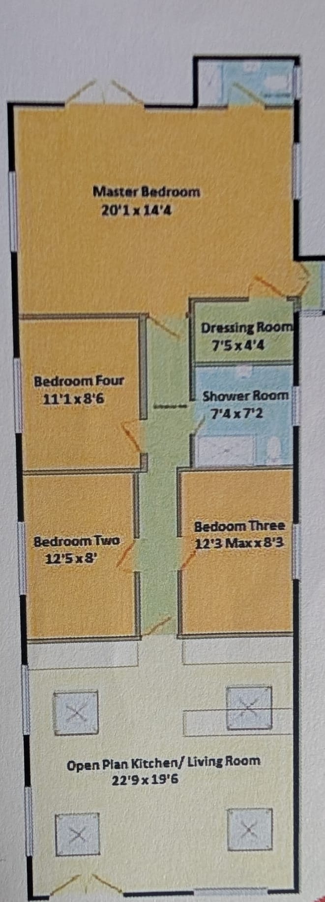 Floor plan of this Property