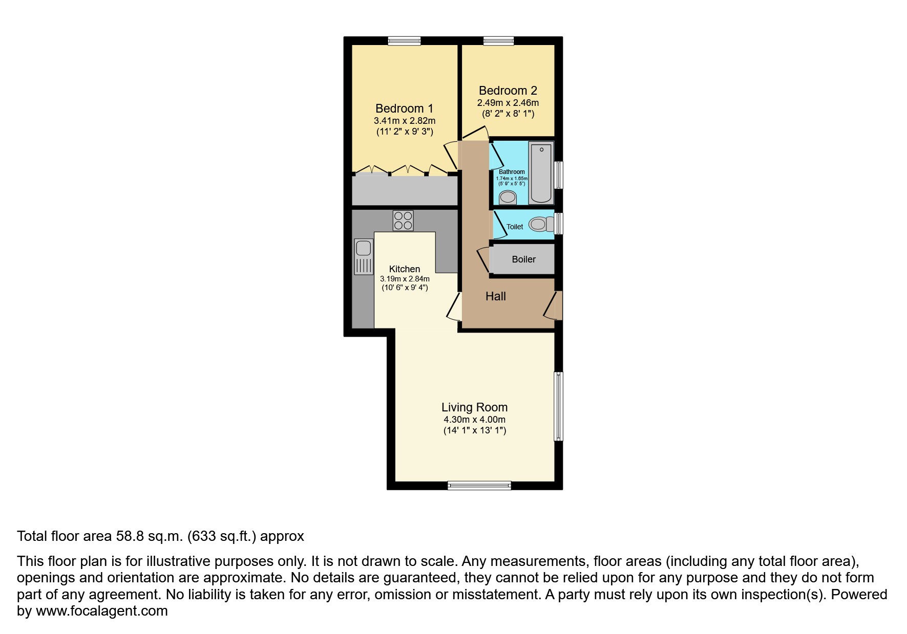Floor plan of this Property