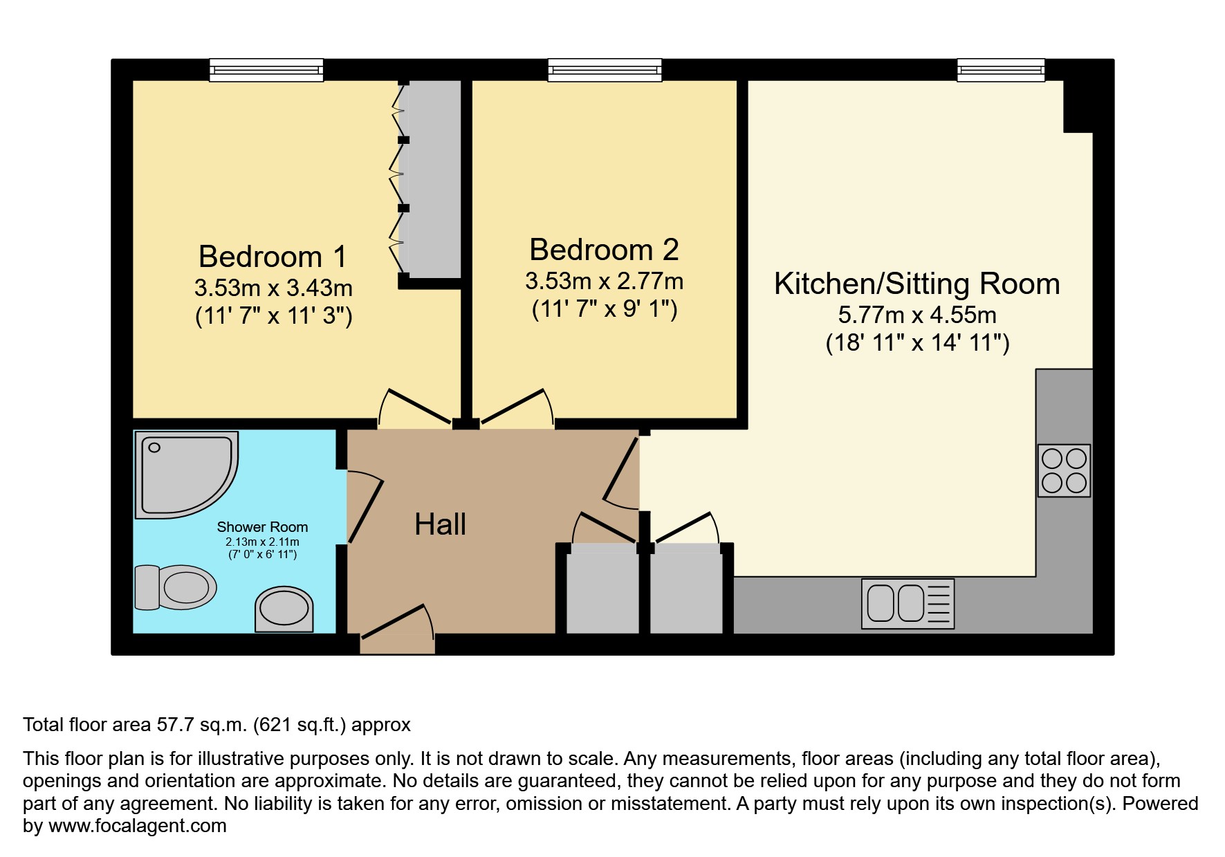 Floor plan of this Property