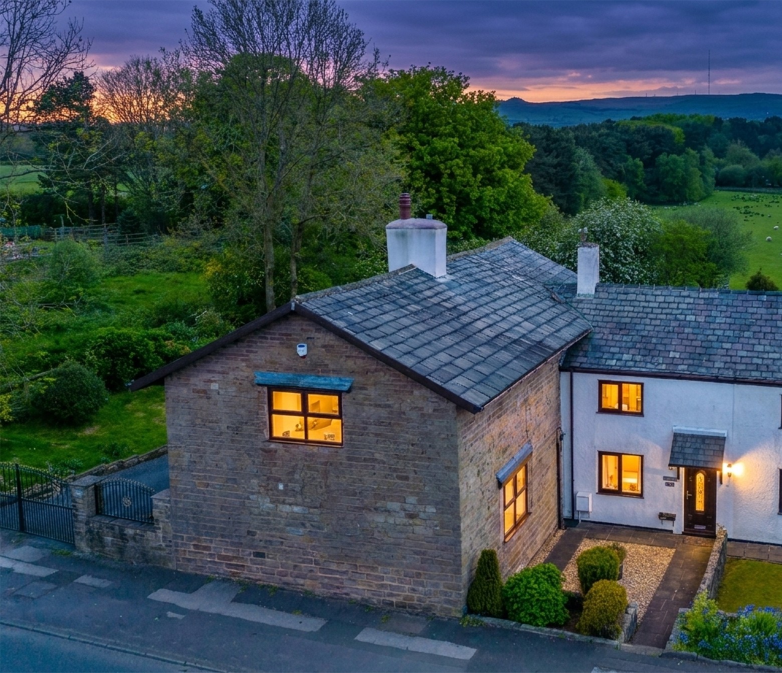 Property enquiry form background image