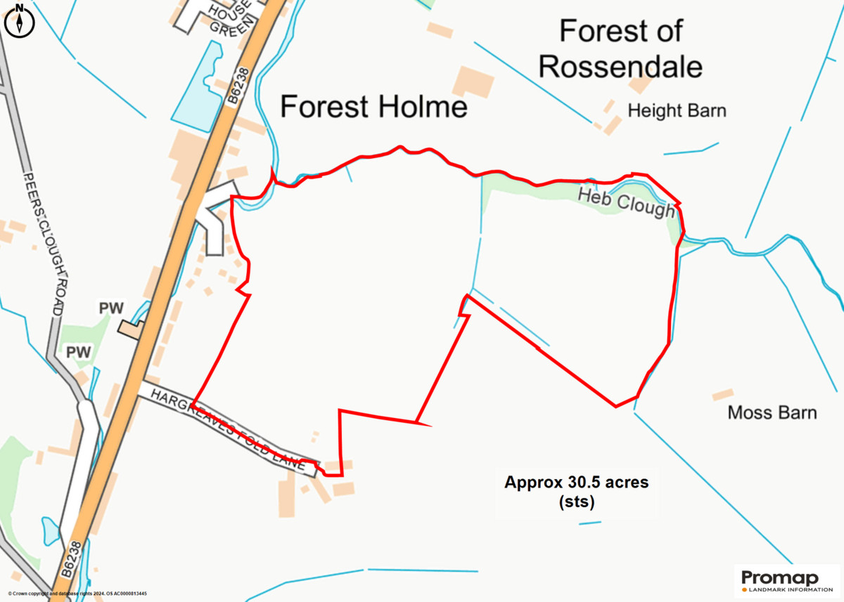 North Farm with Land, Hargreaves Fold Lane, Rossendale, BB4 9RU
