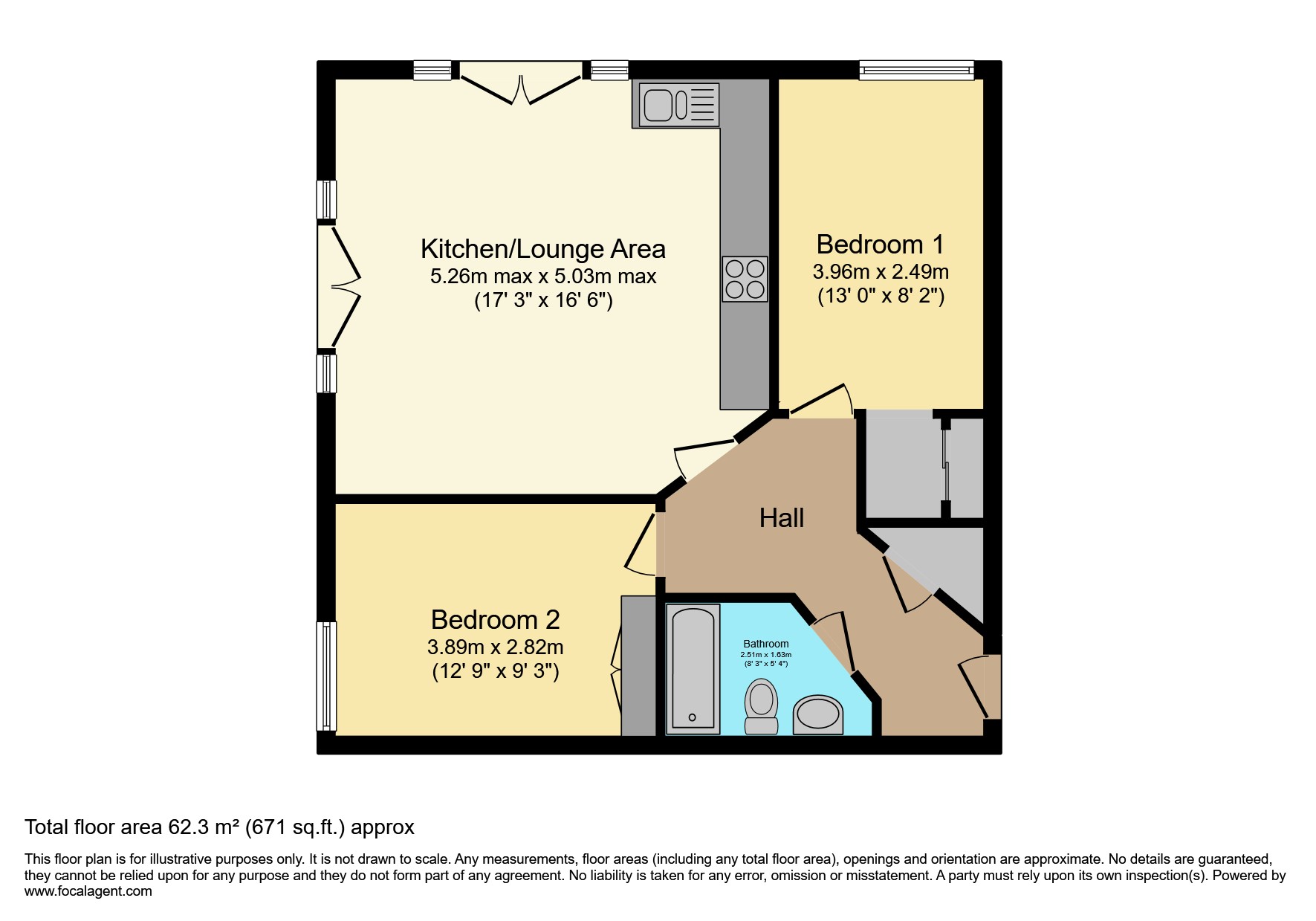 Floor plan of this Property