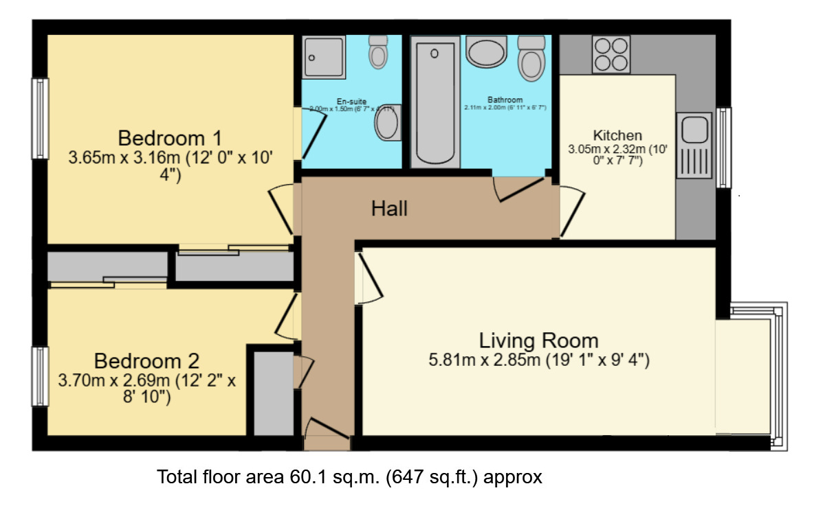 Floor plan of this Property