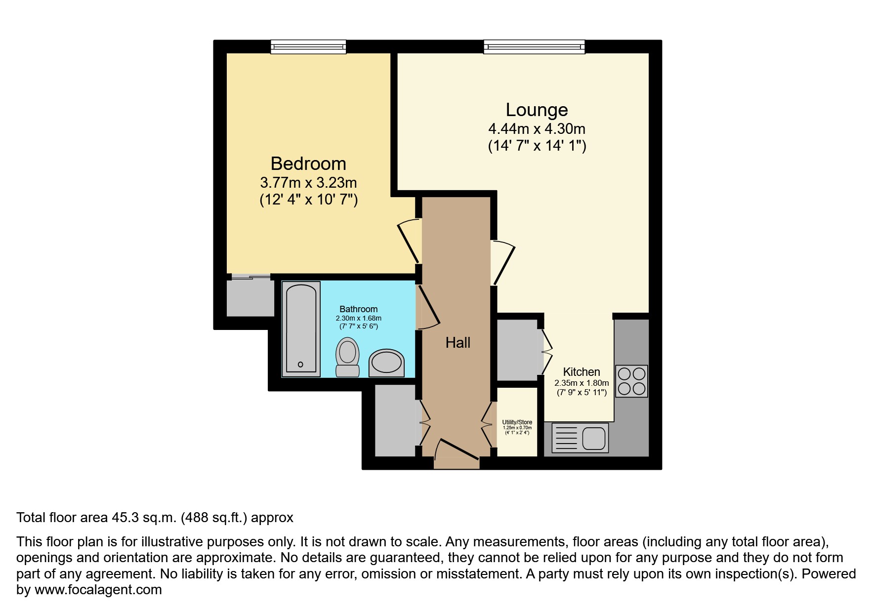 Floor plan of this Property