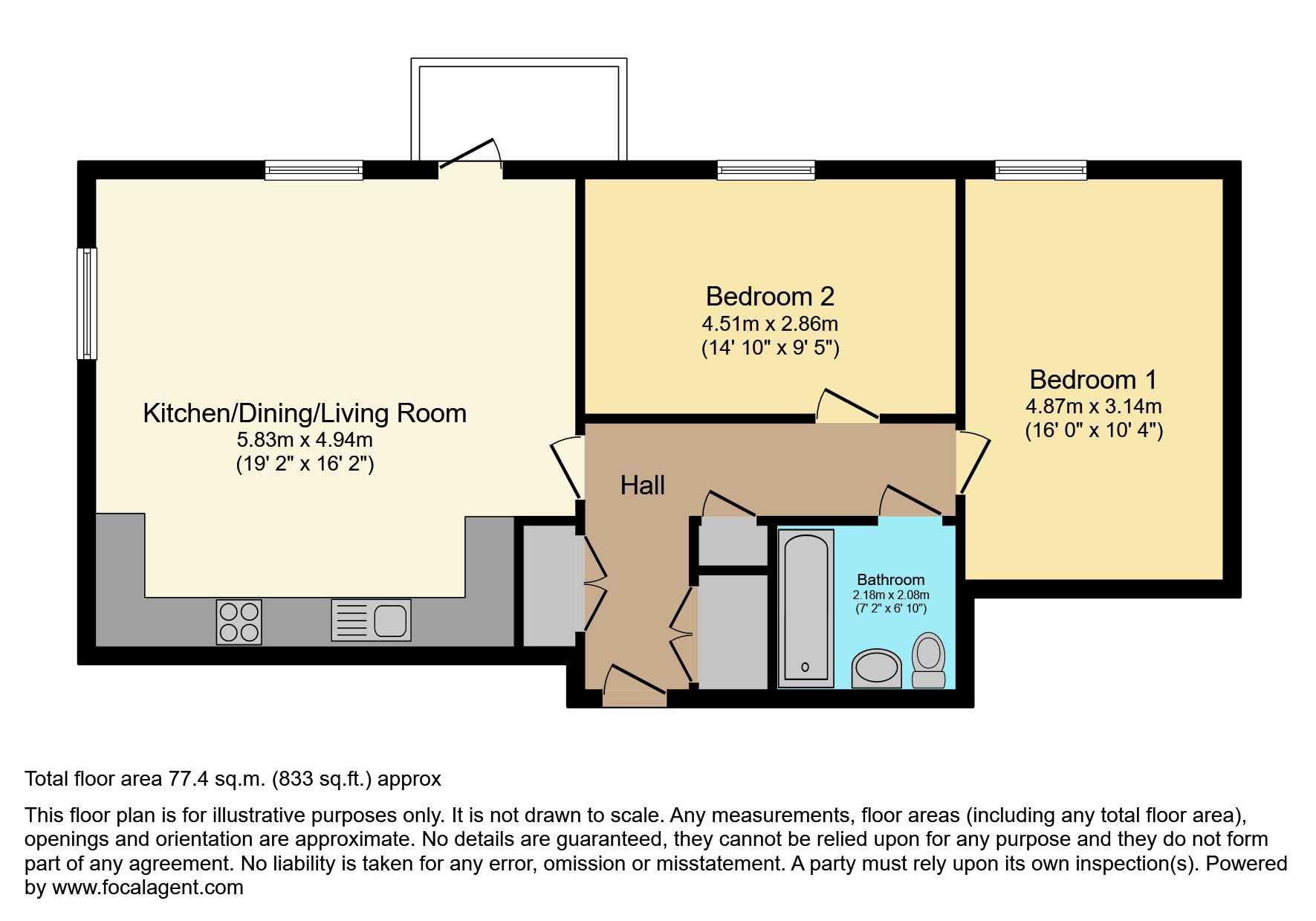 Floor plan of this Property