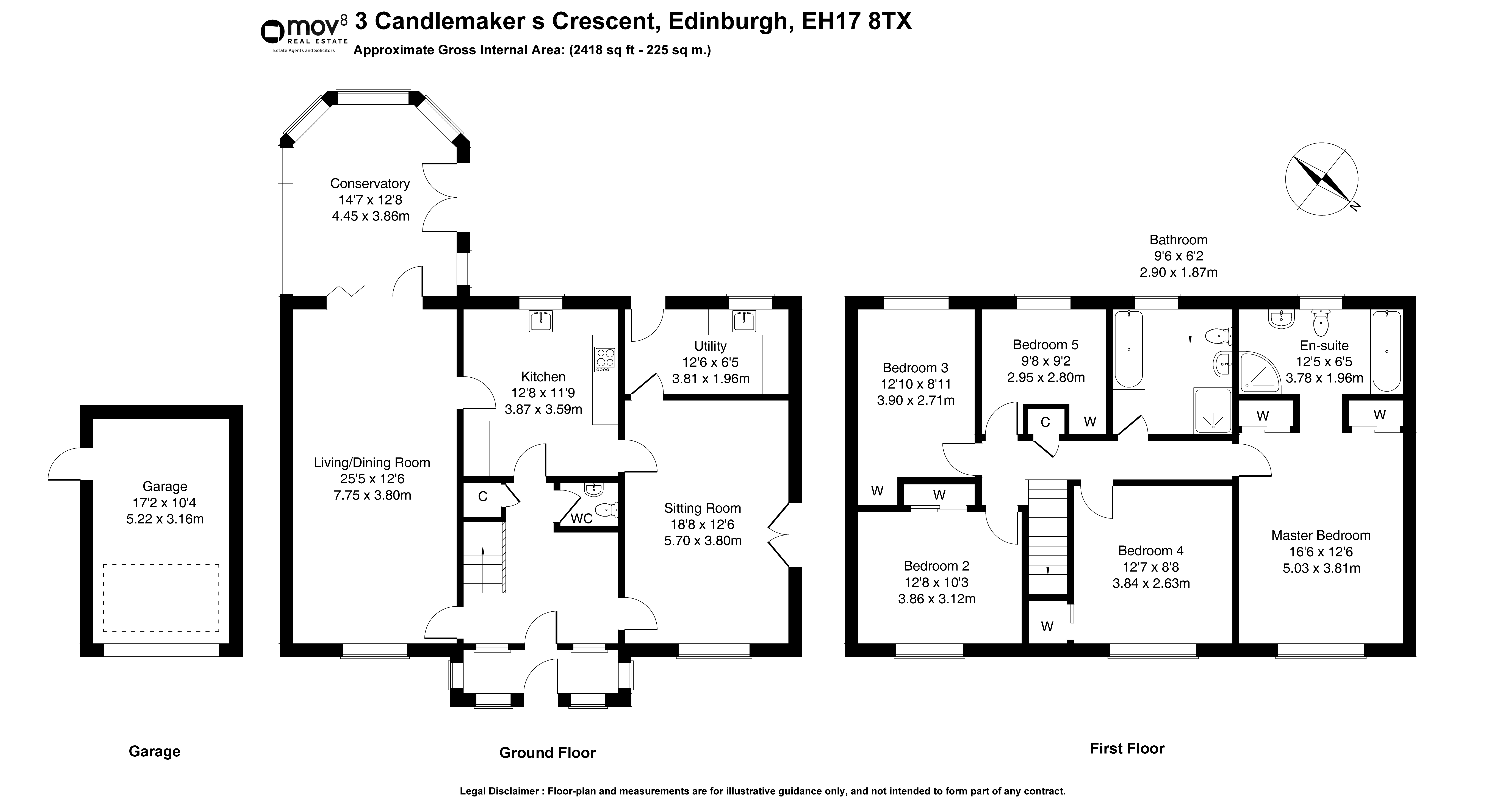 Floorplan 1 of 3 Candlemaker's Crescent, Gilmerton, Edinburgh, EH17 8TX