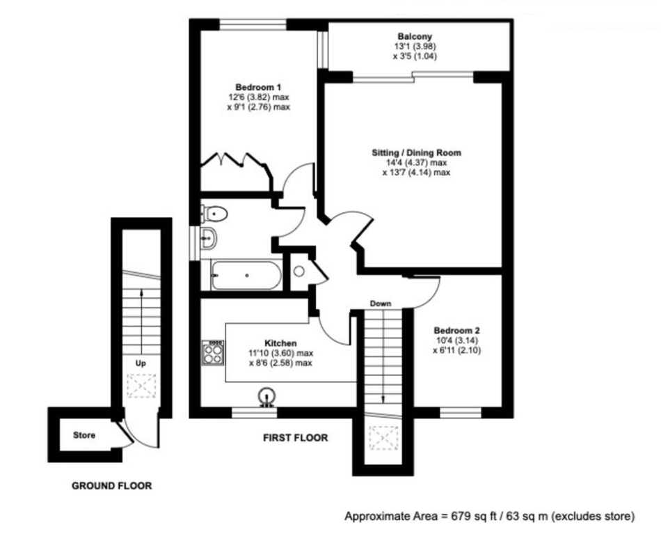 Floor plan of this Property