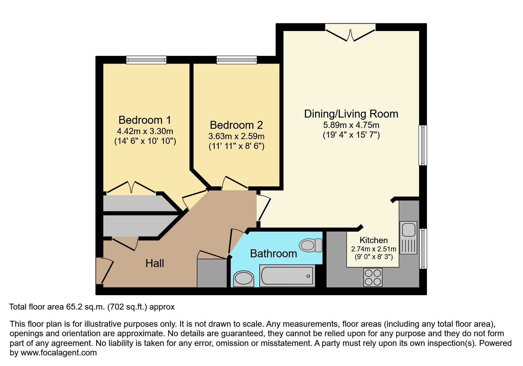 Floor plan of this Property