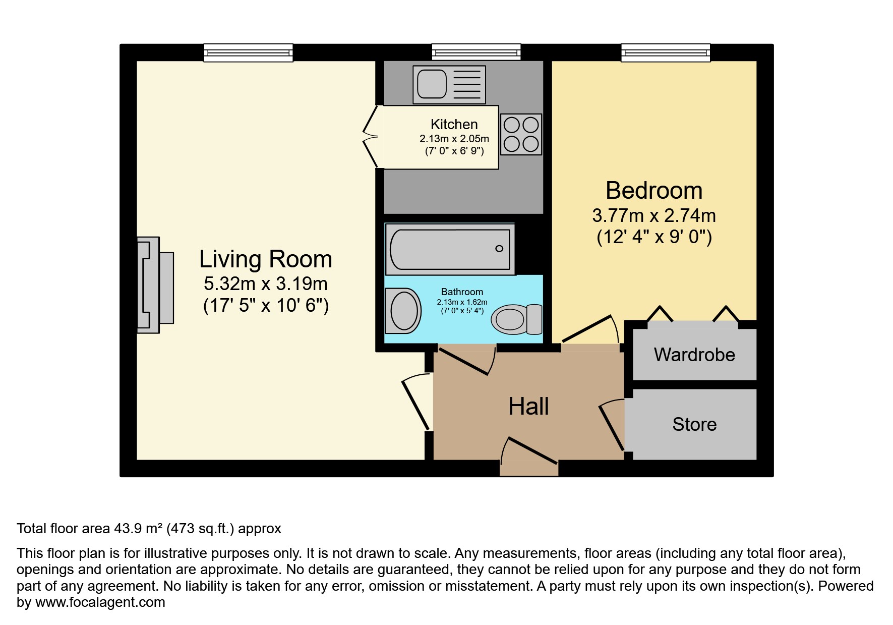 Floor plan of this Property