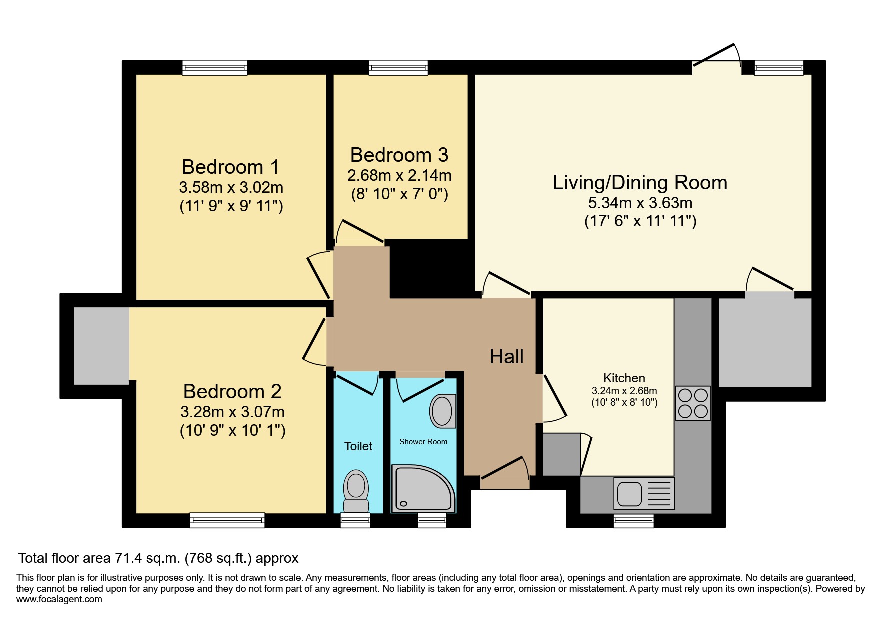 Floor plan of this Property