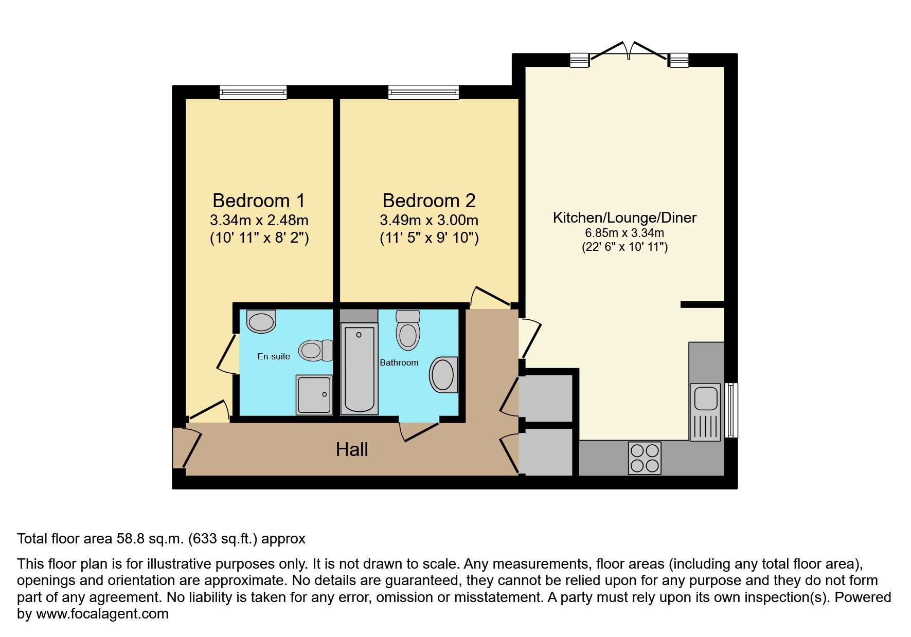 Floor plan of this Property