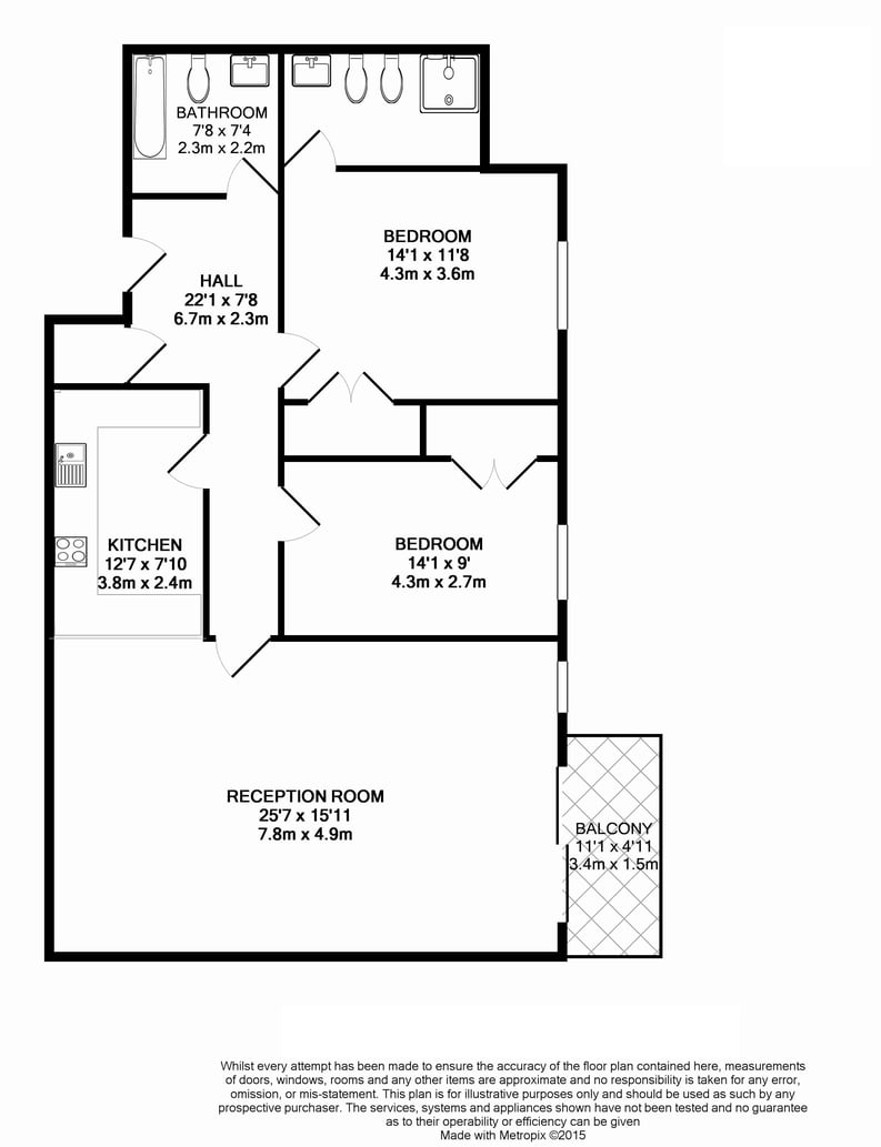 2 bedroom(s) apartment to sale in Lensbury Avenue, Imperial Wharf, London-Floorplan