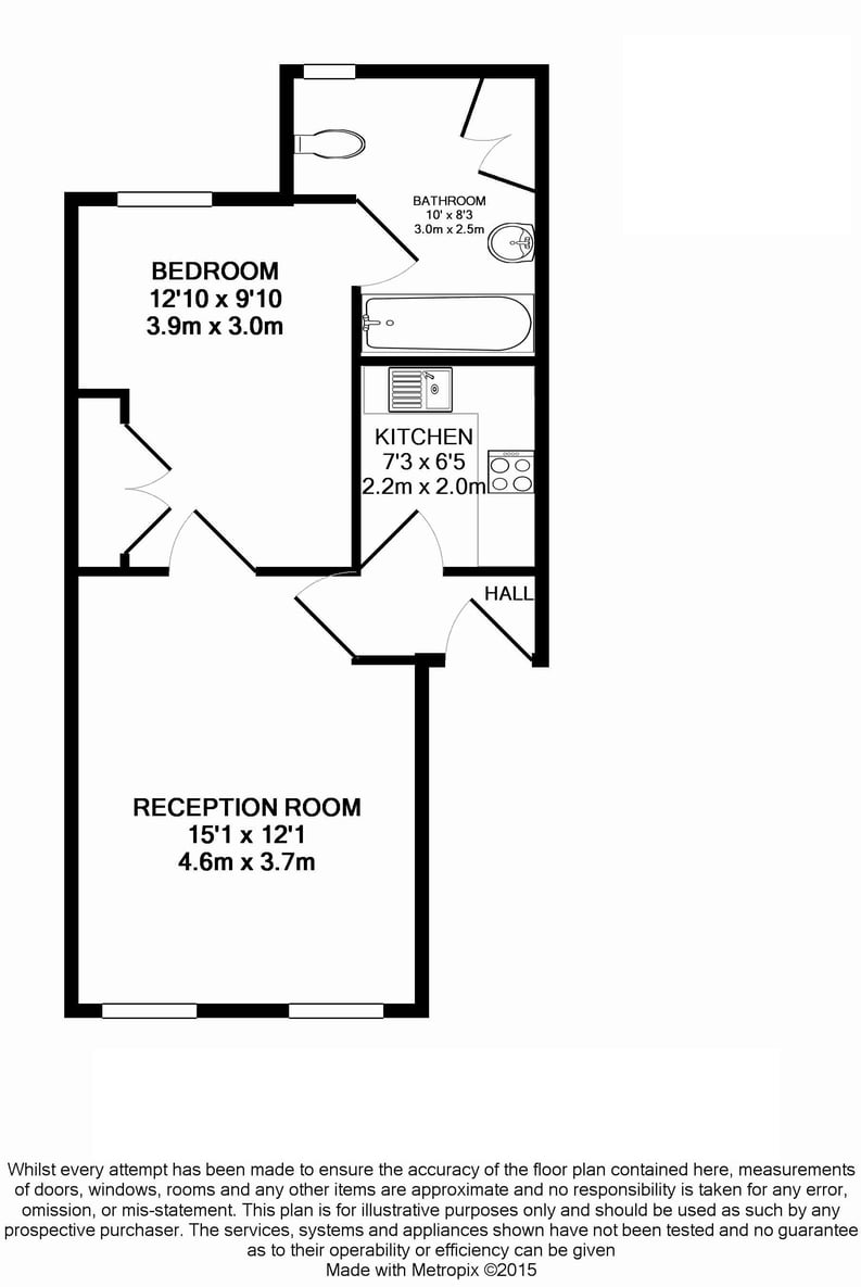 1 bedroom(s) apartment to sale in Carrington Street, Mayfair-Floorplan