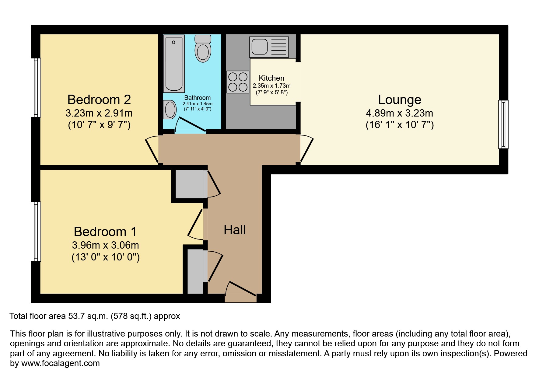 Floor plan of this Property