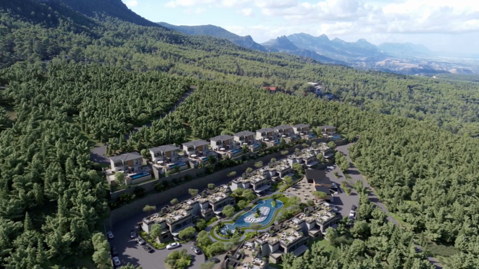 Luxury Mountain Spa Villa, Karaagac