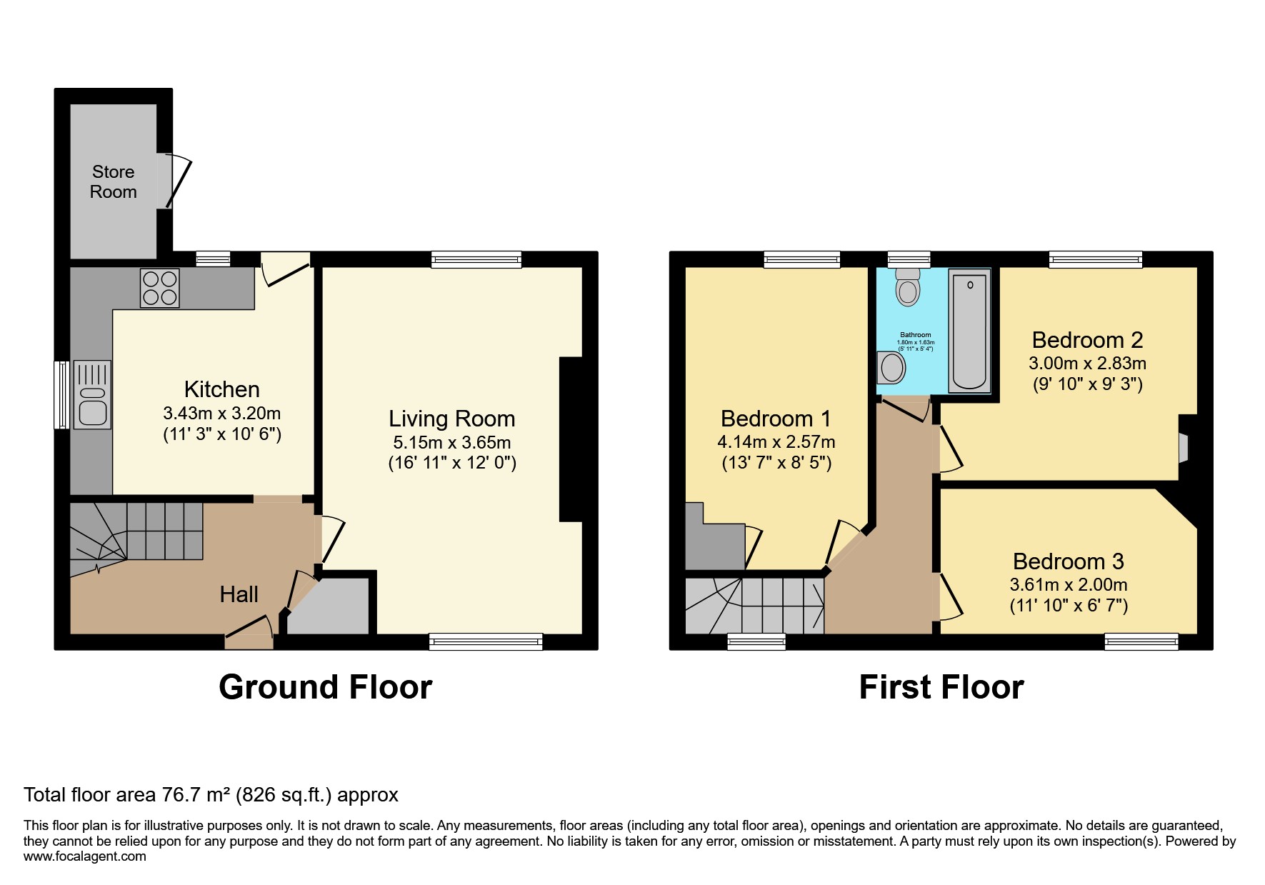 Floor plan of this Property