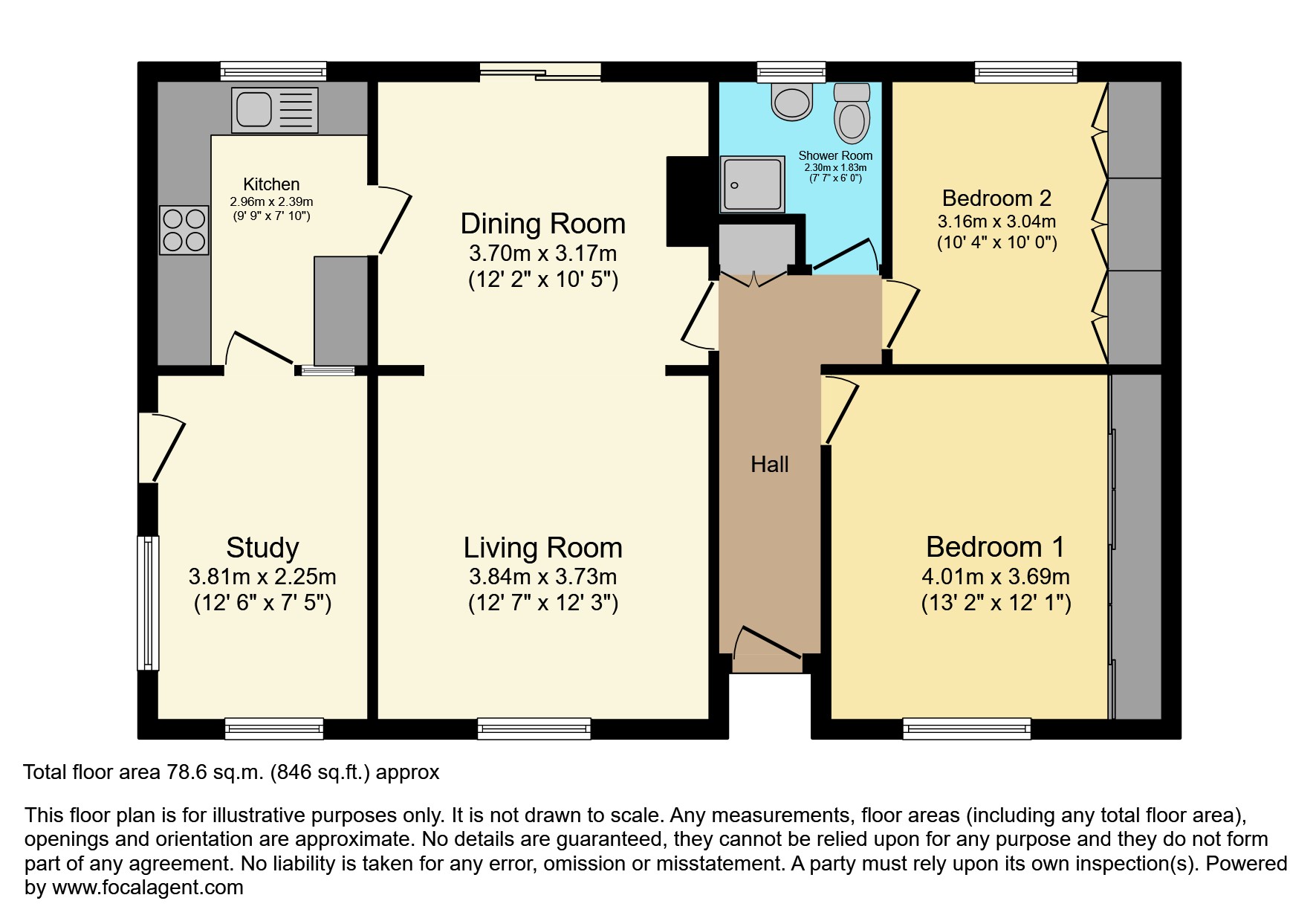 Floor plan of this Property