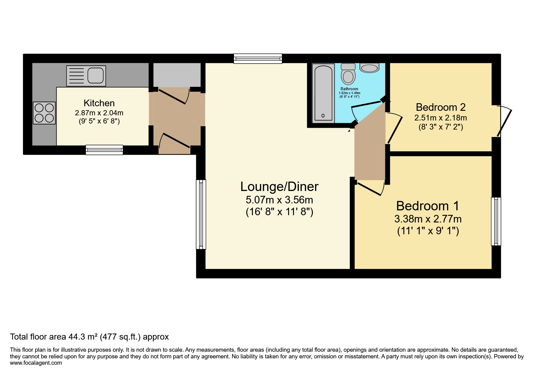 Floor plan of this Property