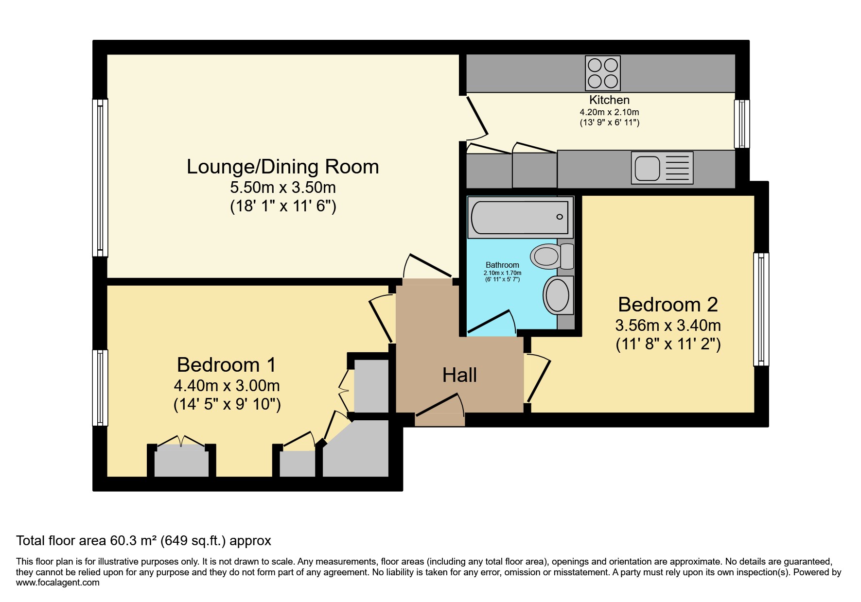Floor plan of this Property