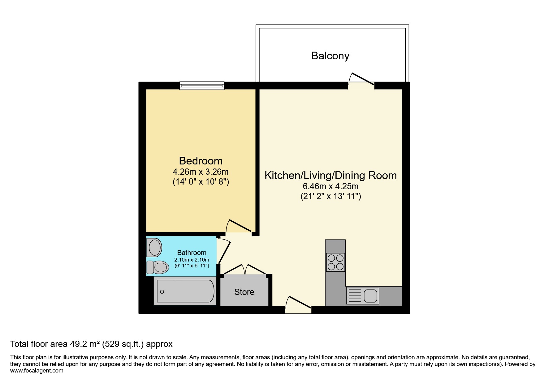 Floor plan of this Property