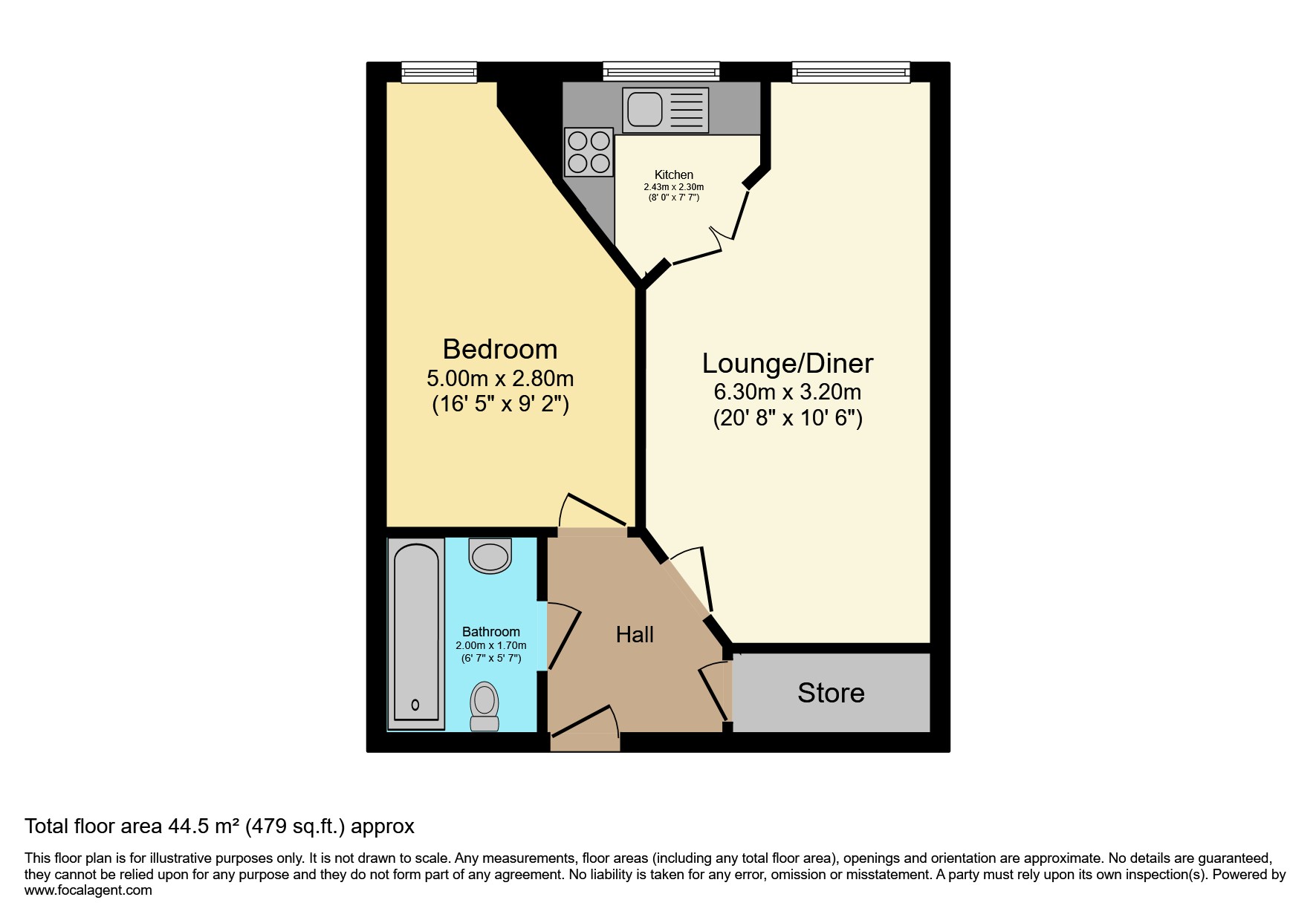 Floor plan of this Property